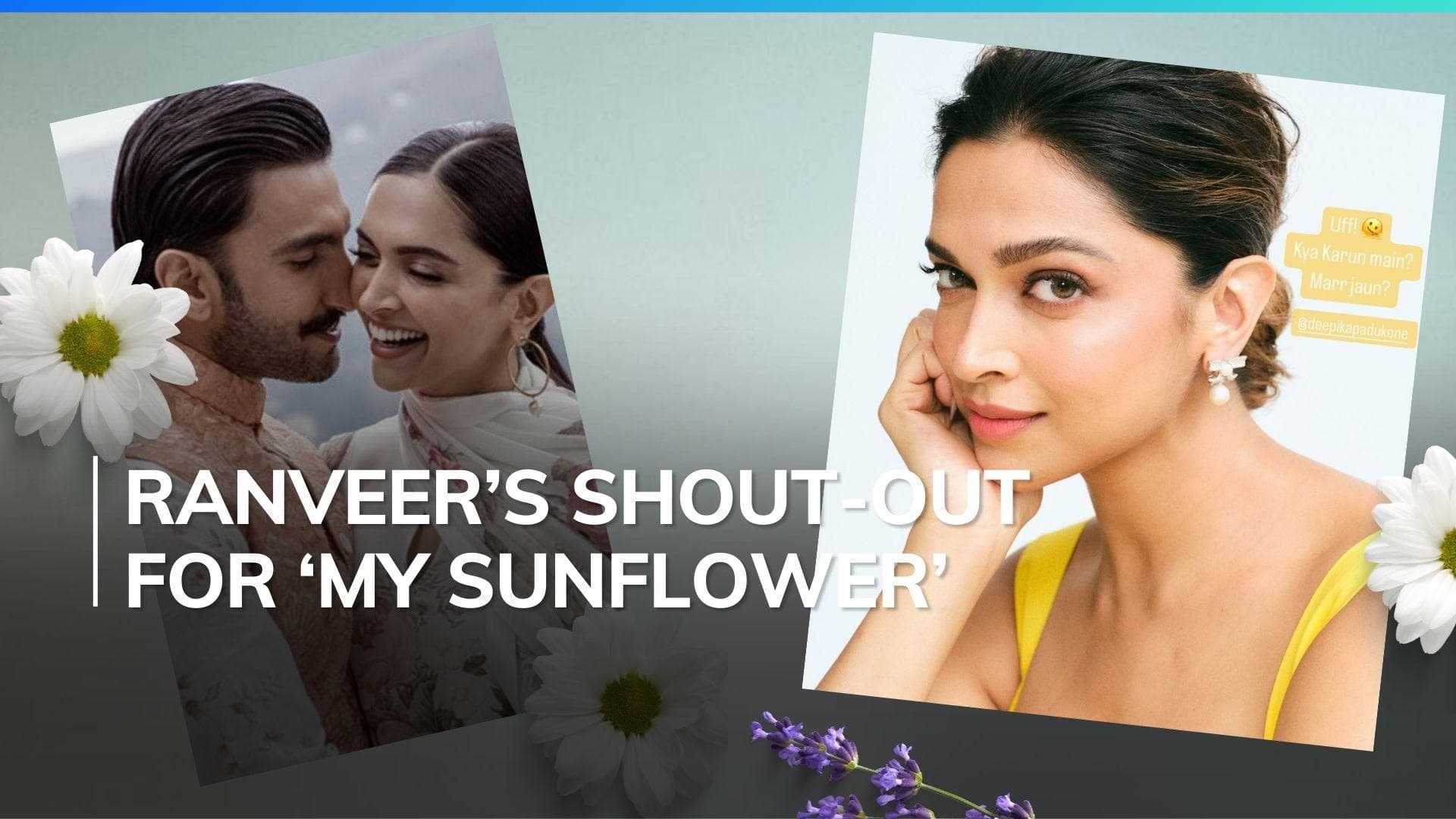 Ranveer Singh gushes over Deepika Padukone's latest look, slams trolls questioning her baby bump 