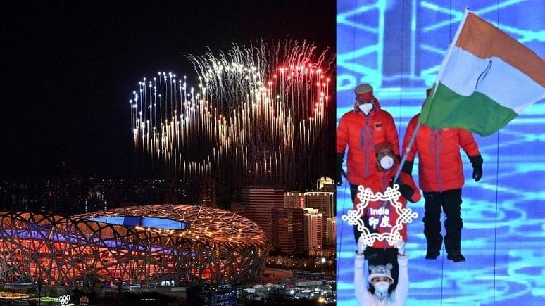 Winter Olympics opening ceremony: India's lone participant Arif Khan leads six-member contingent