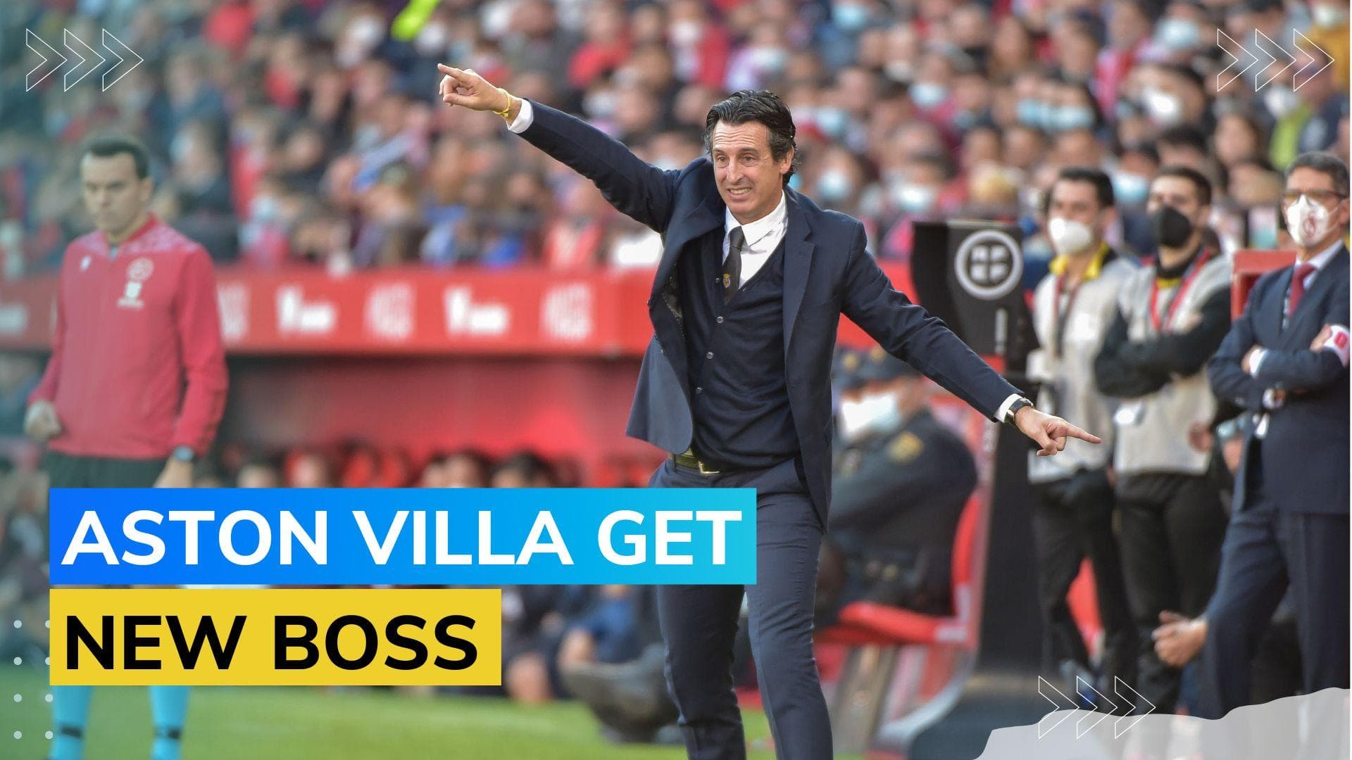 Premier League: Unai Emery replaces Steven Gerrard as new Aston Villa manager