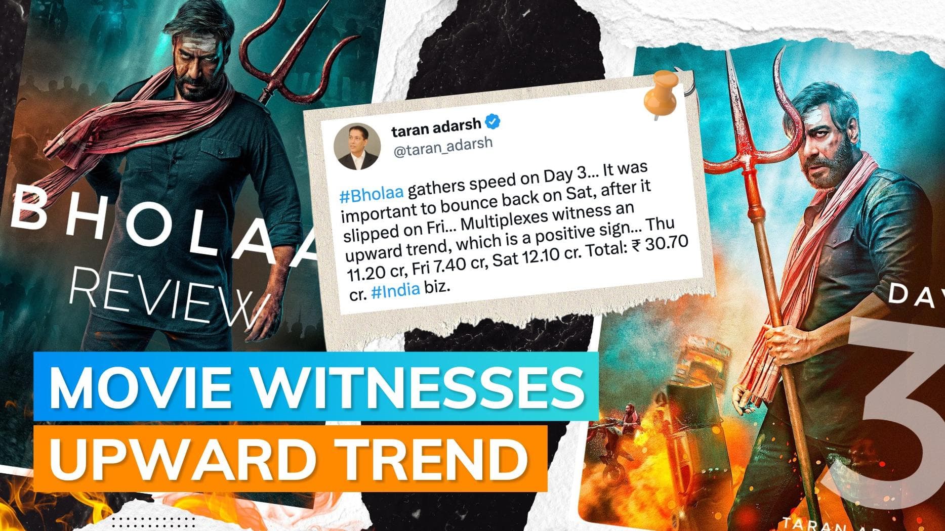 'Bholaa' day 3 BO collection: Ajay Devgn's action thriller picks up pace