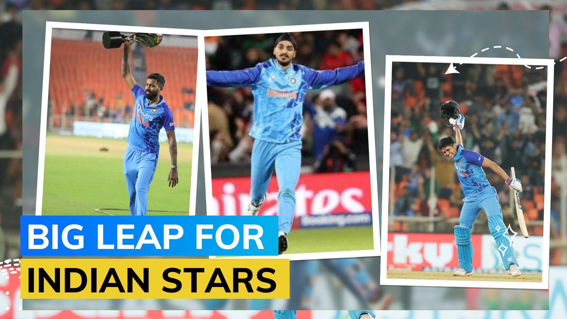 ICC Rankings: Hardik Pandya closes in on top spot, Shubman Gill makes big jump