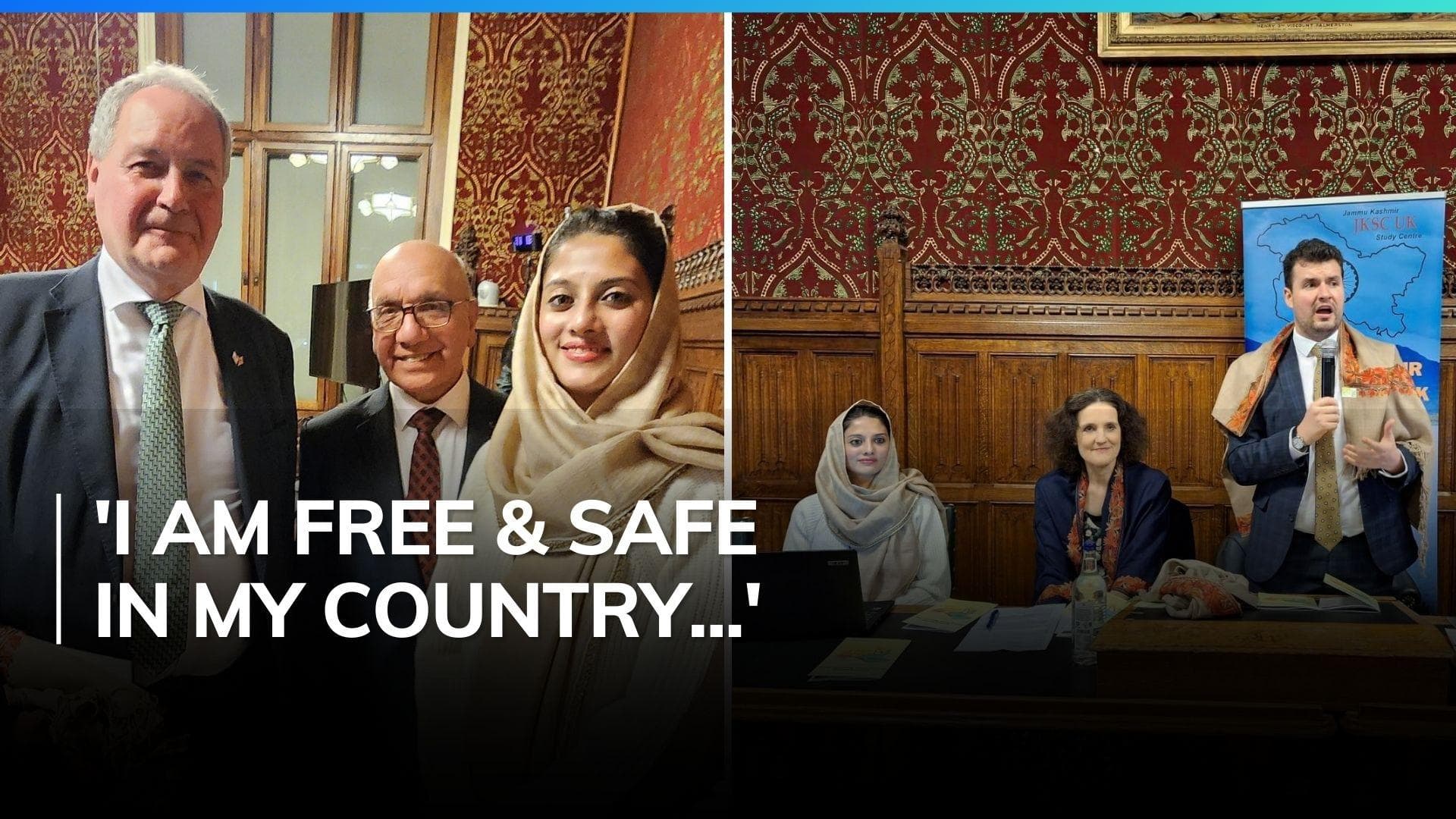 'I am not Malala. I am safe in my country...': Kashmiri activist's speech goes viral 