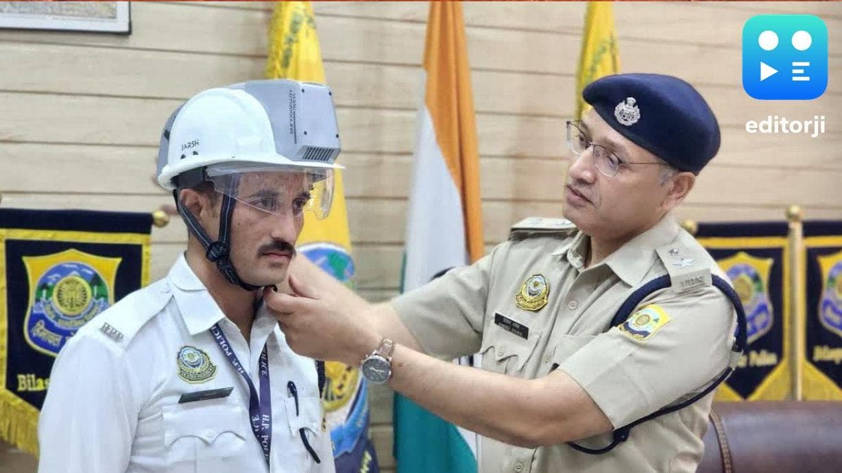 City police to receive air-conditioned helmets to address heat challenges