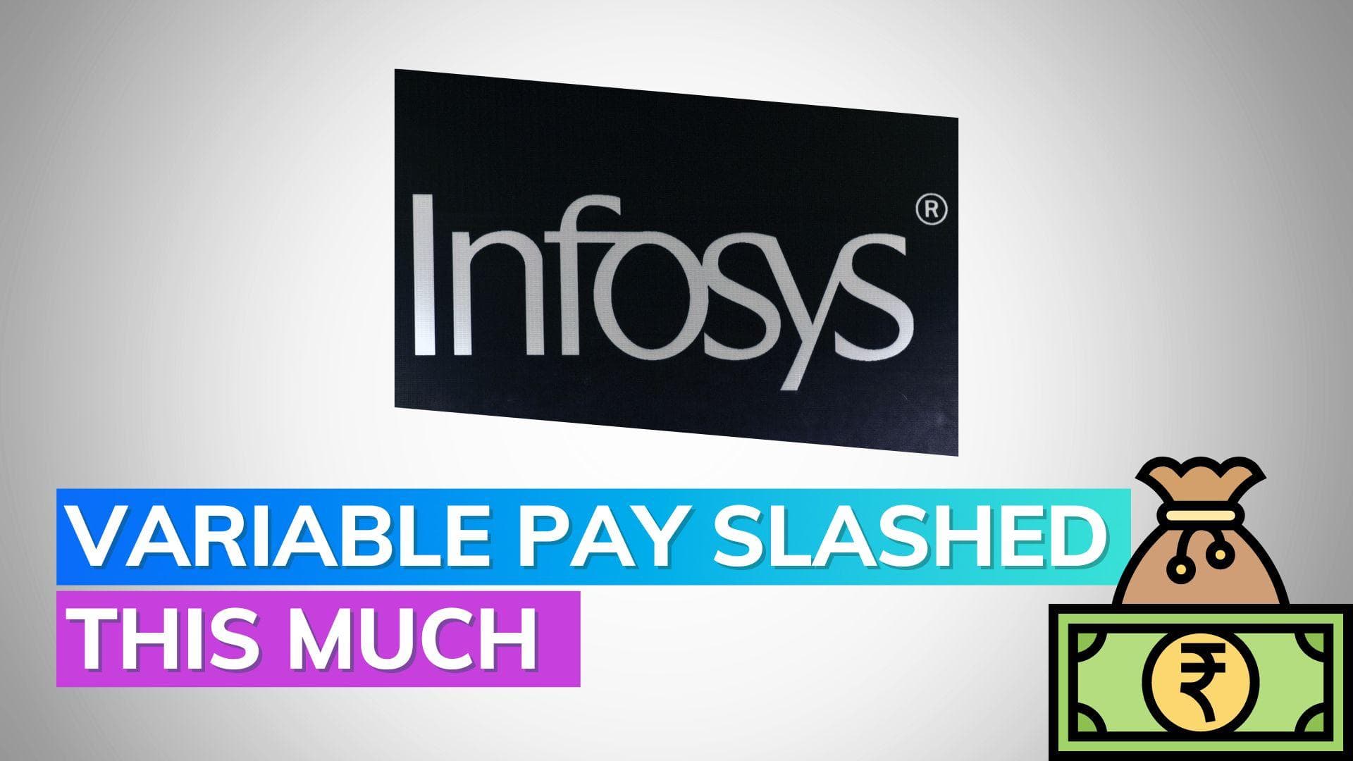 Infosys cuts variable pay of its employees to 60% 