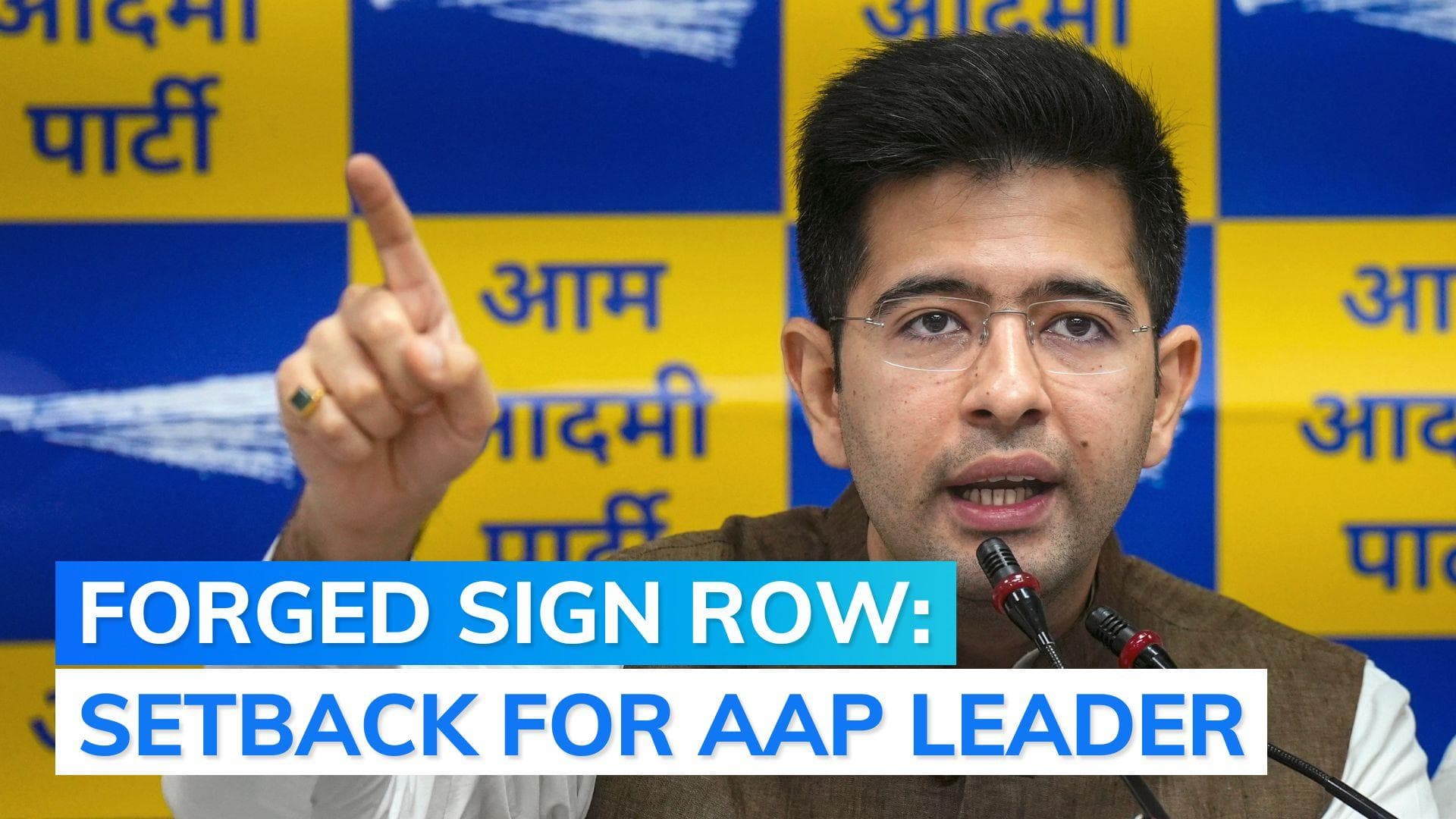 AAP MP Raghav Chadha suspended from Rajya Sabha for 'misconduct'