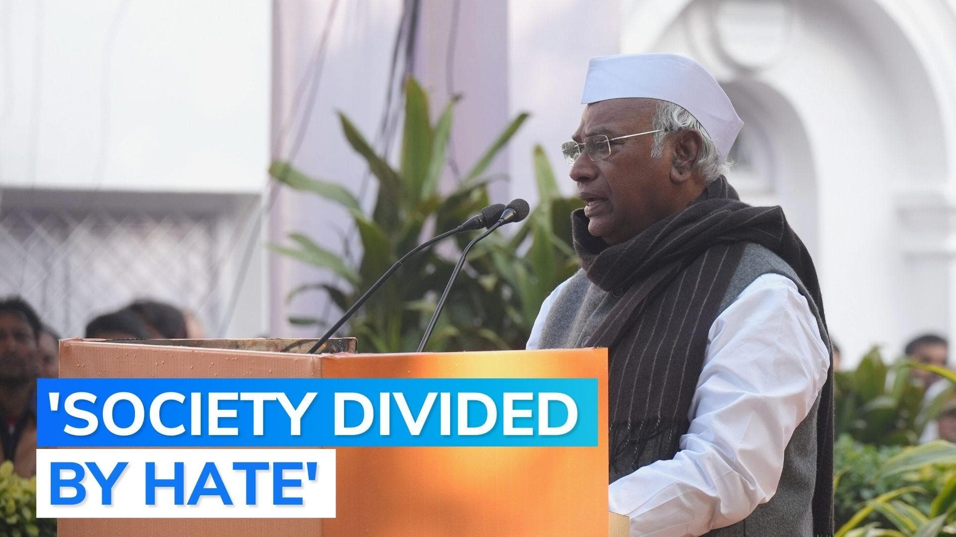 Kharge targets Modi govt on unemployment, other issues on Congress Foundation Day