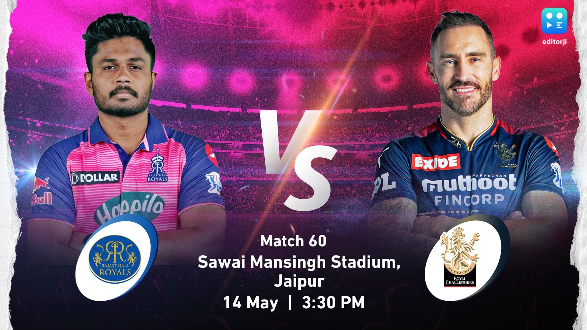 RR vs RCB TATA IPL 2023 Live Today: रेस में बने रहने के लिए होगा घमासान, जानें Probable Playing XI