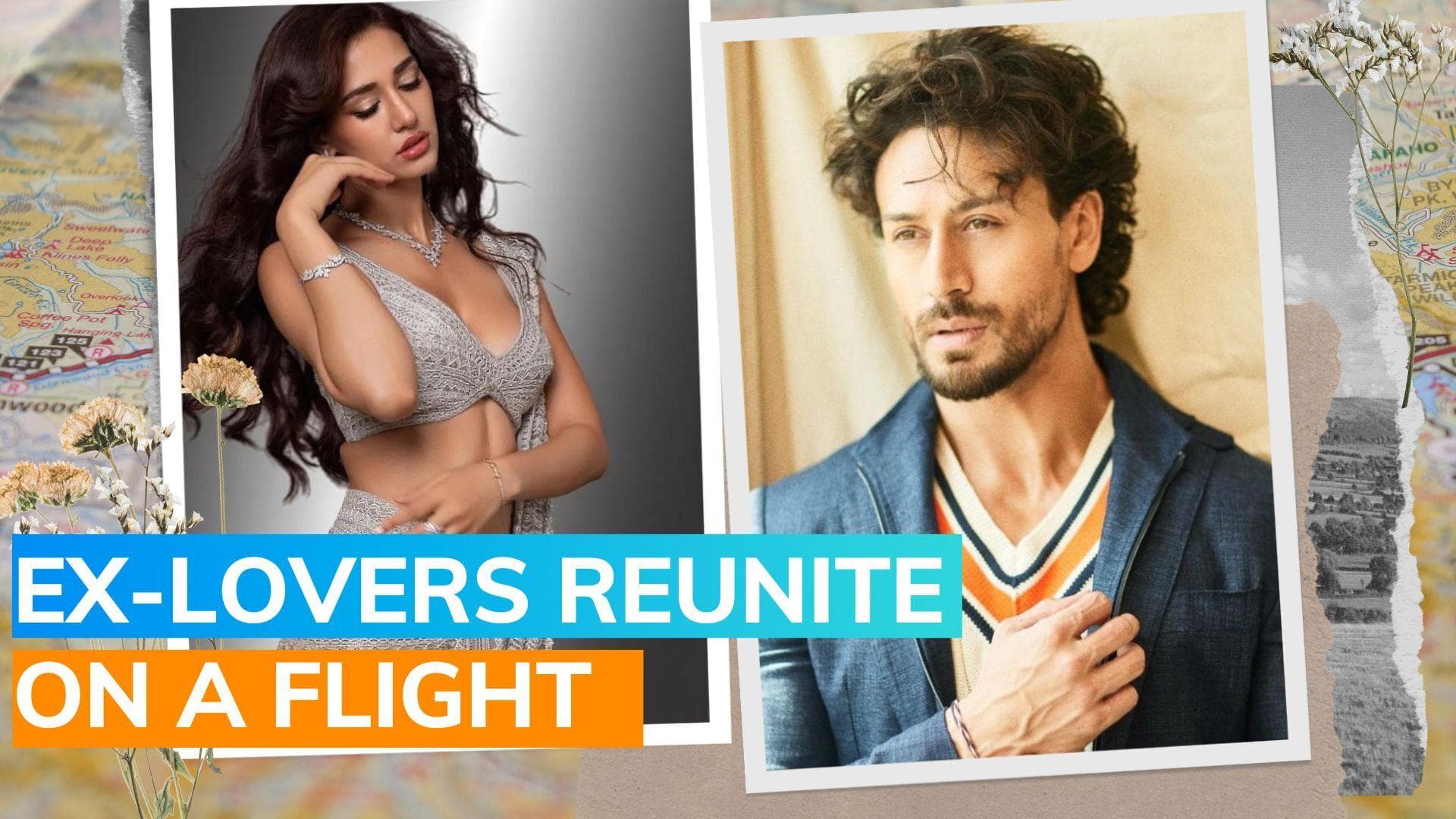 Disha Patani and Tiger Shroff, rumoured ex-couple, travel together for an event in Delhi | Watch