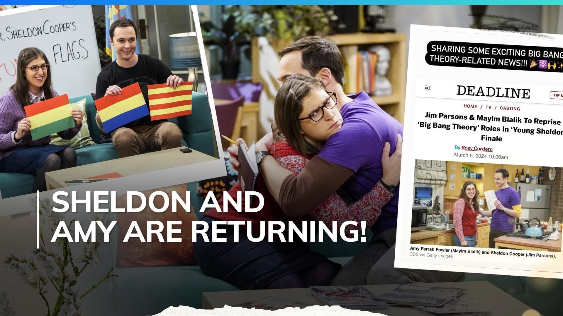 ‘Big Bang Theory’ actors Jim Parsons and Mayim Bialik to reunite in ‘Young Sheldon’ finale 