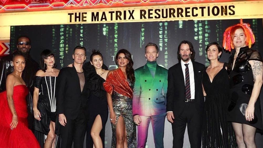 Priyanka Chopra walks the carpet at 'The Matrix Resurrections' premiere, greets fans with namaste 