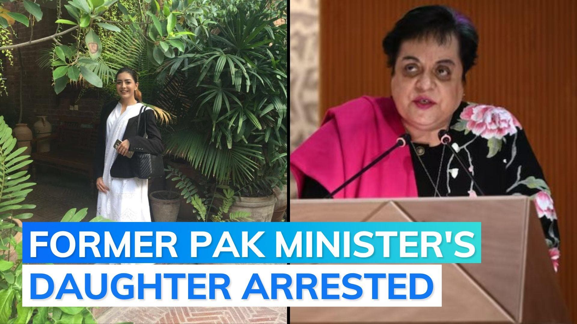 Former Pakistan human rights minister alleges daughter abducted in illegal overnight raid from home