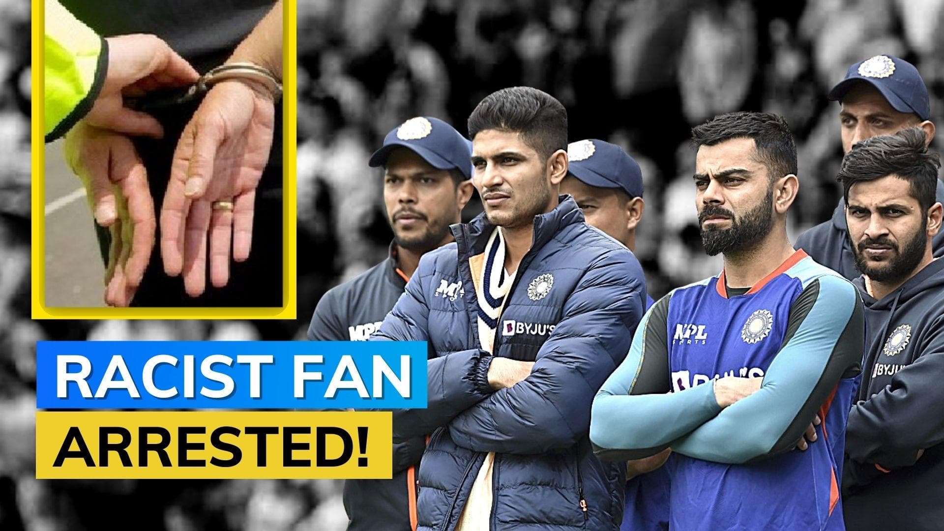 India tour of England: Police arrest fan after racism allegations at the Edgbaston Test