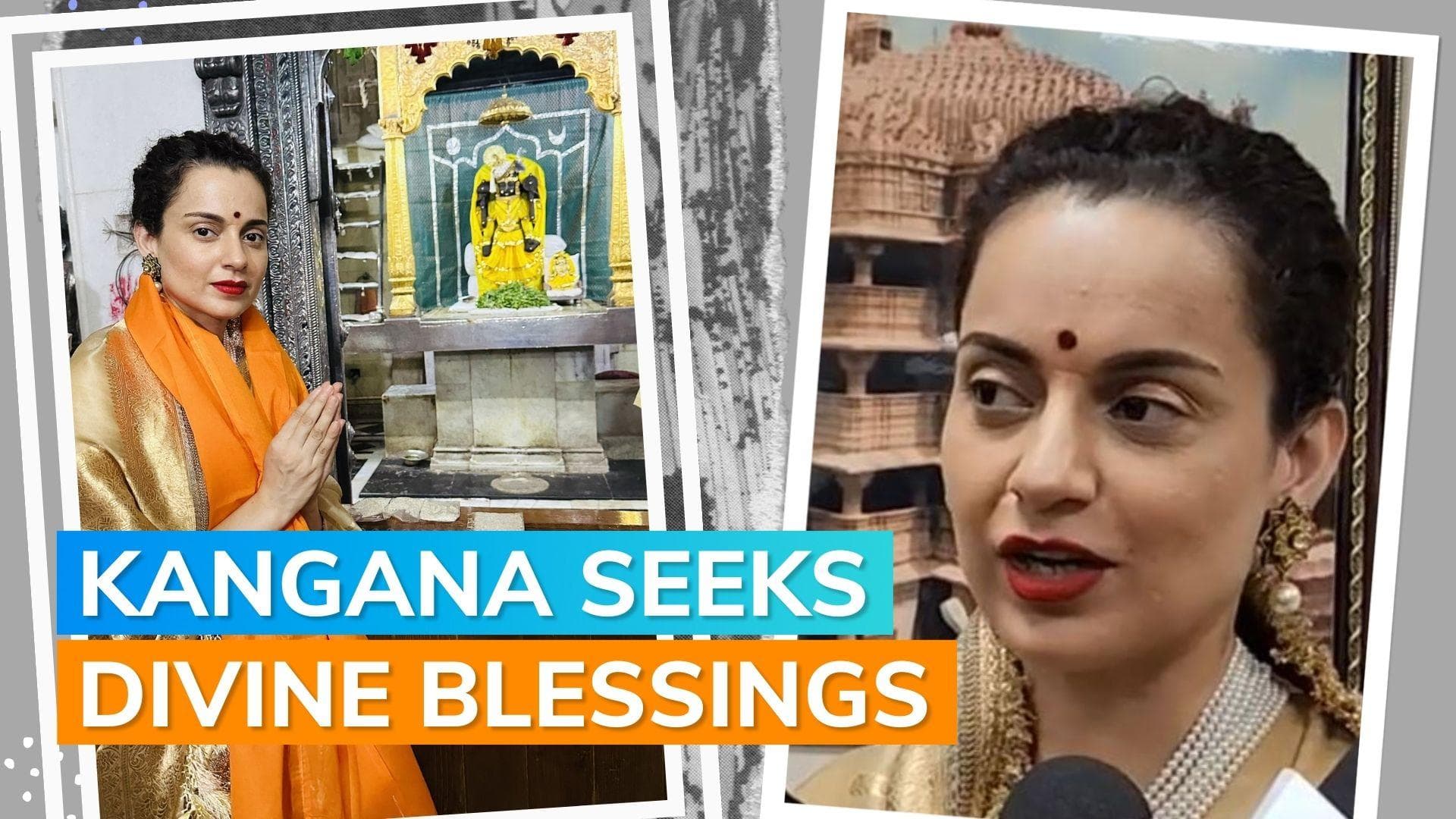 Kangana Ranaut visits Dwarkadhish temple after 'Tejas' box office failure: 'My heart was very troubled…’