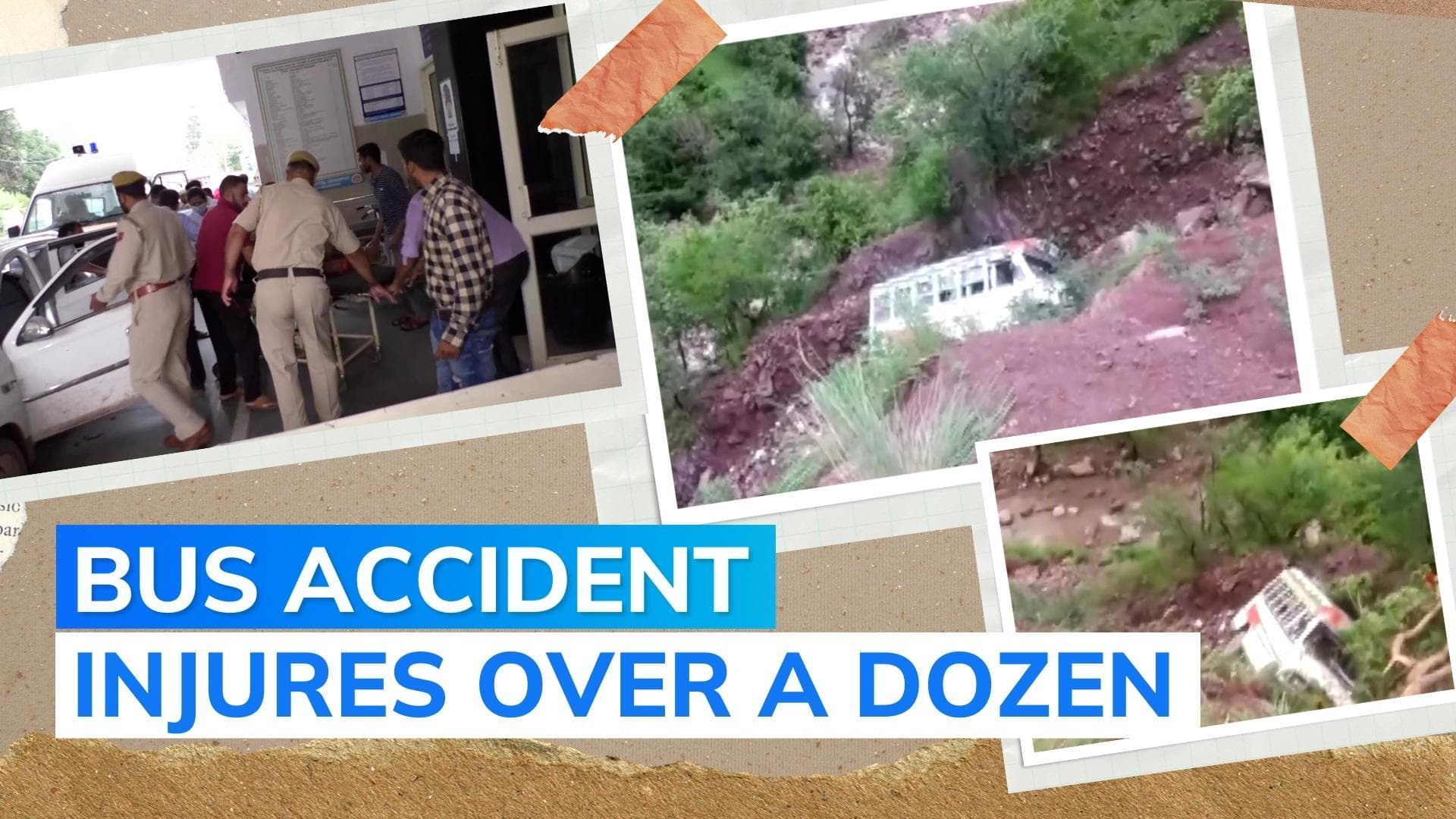 J&K: 18 injured as mini-bus falls into gorge in Udhampur