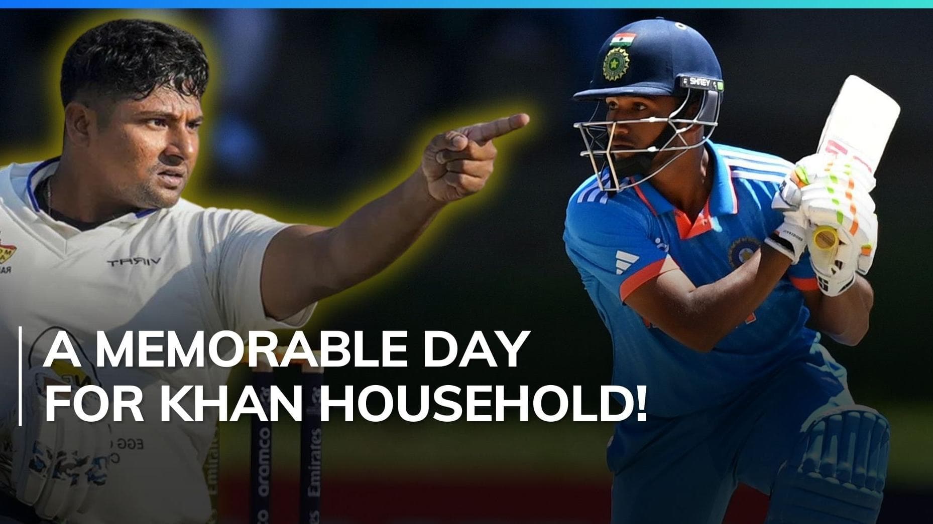 Khan brothers shine on same day: Sarfaraz scores sensational 161, Musheer notches 118