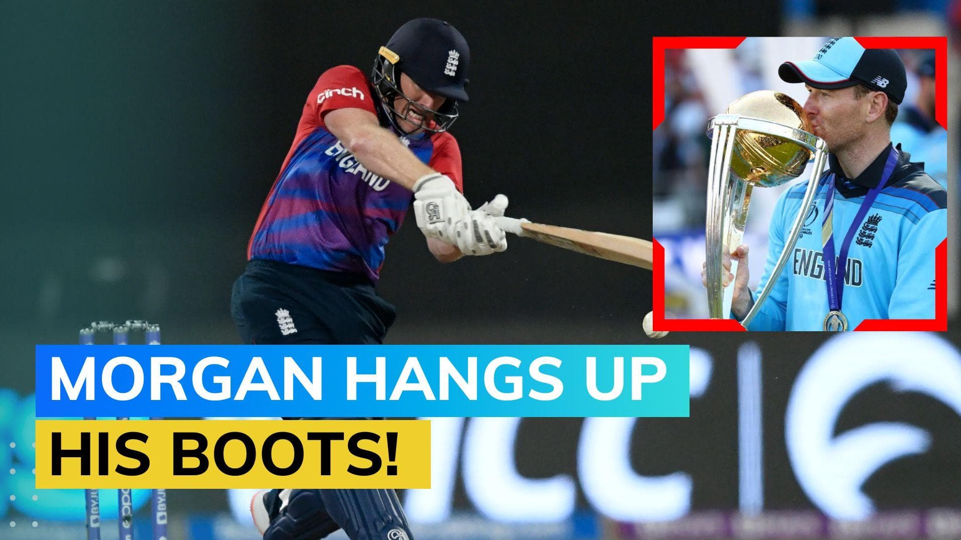 England's World Cup-winning skipper Eoin Morgan announces retirement