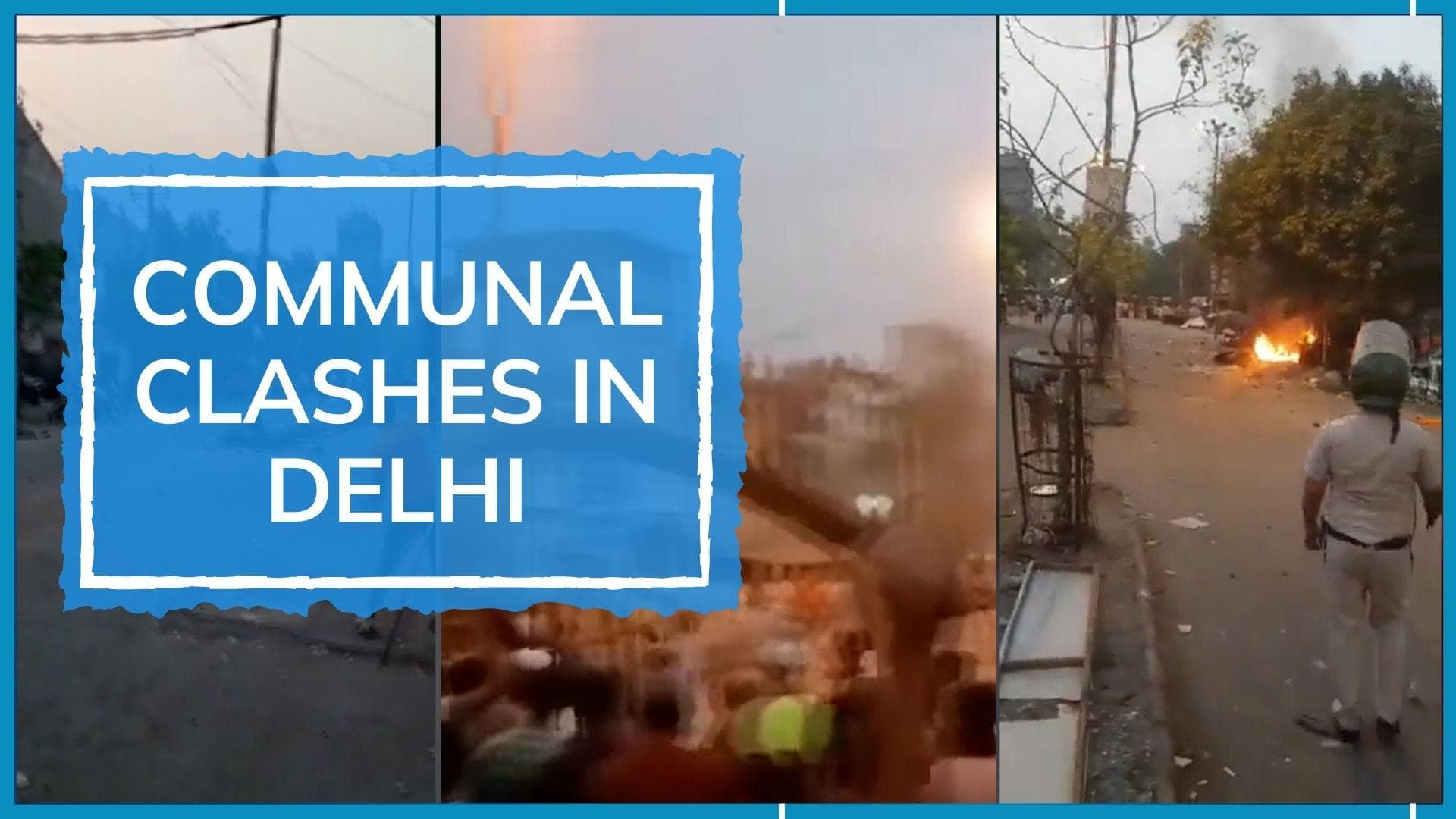 Delhi: Violence on Hanuman Jayanti in Jahangirpuri, days after Ram Navami clashes in other states