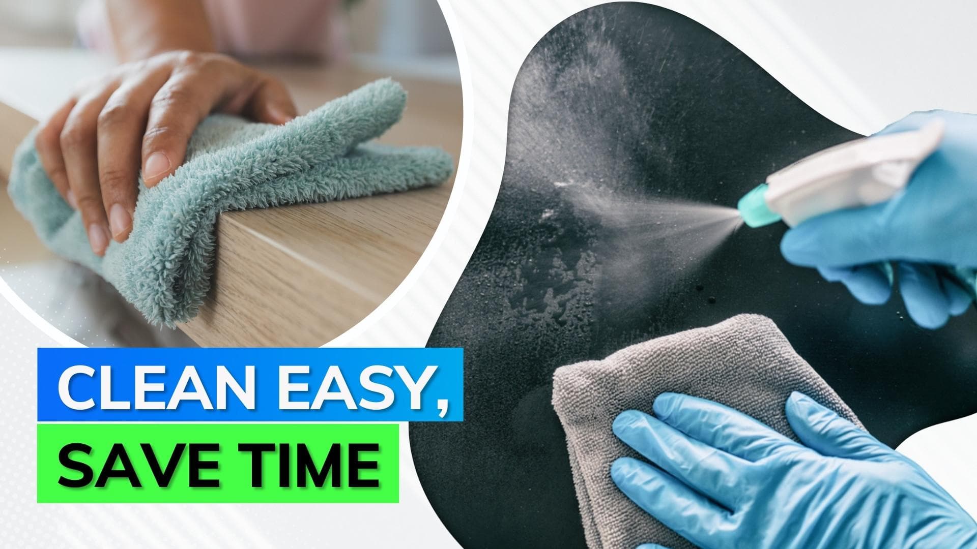These easy and DIY cleaning hacks will save you so much time, you'll thank us later