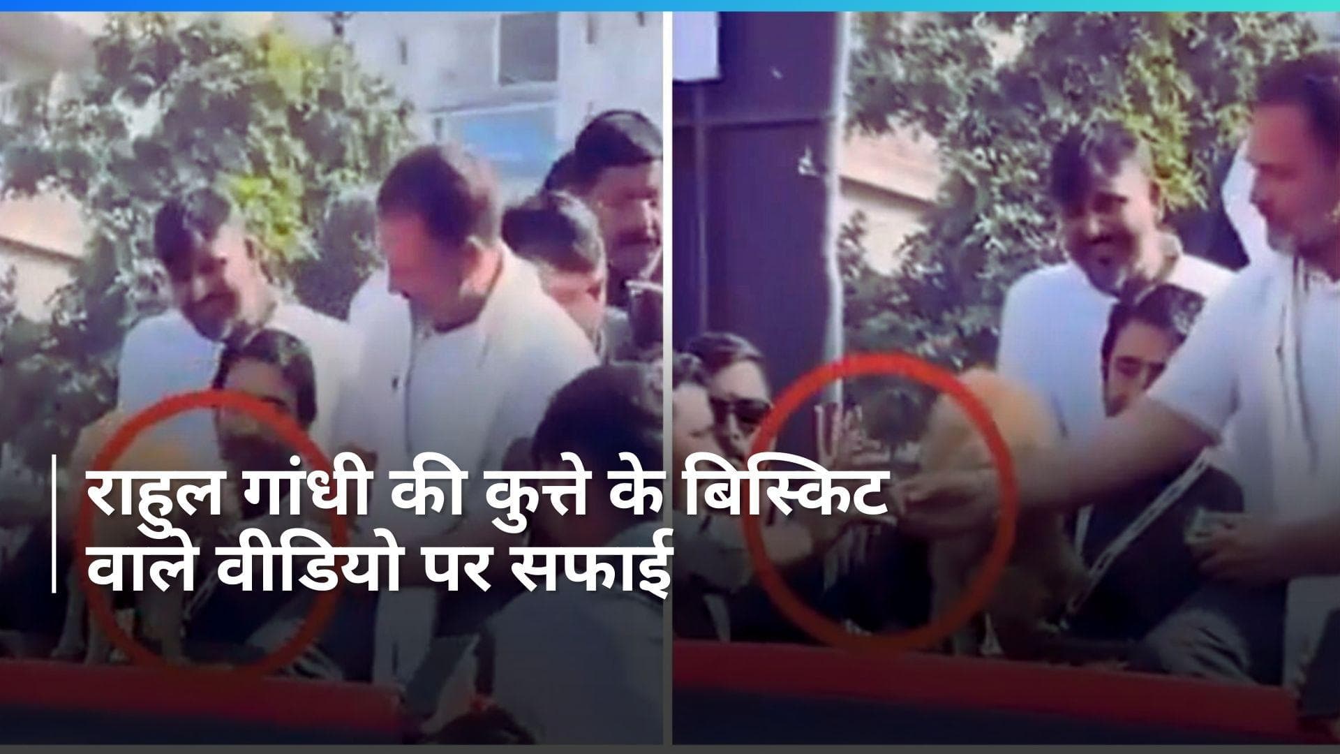 Rahul Vs BJP: कांग्रेस नेता राहुल गांधी की सफाई, बोले- जिसको बिस्किट दिया वो...