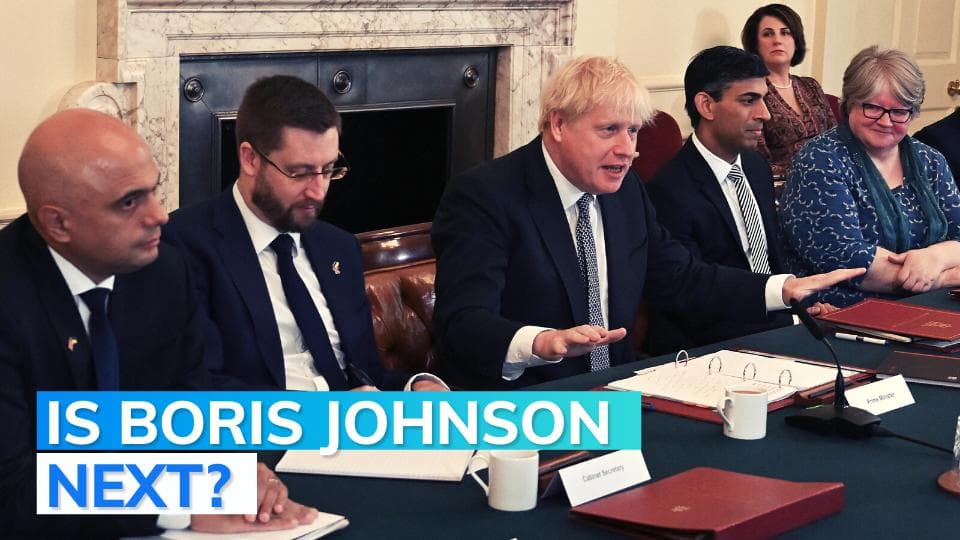 Boris Johnson govt in trouble, finance minister Rishi Sunak & health secretary Sajid Javid resign