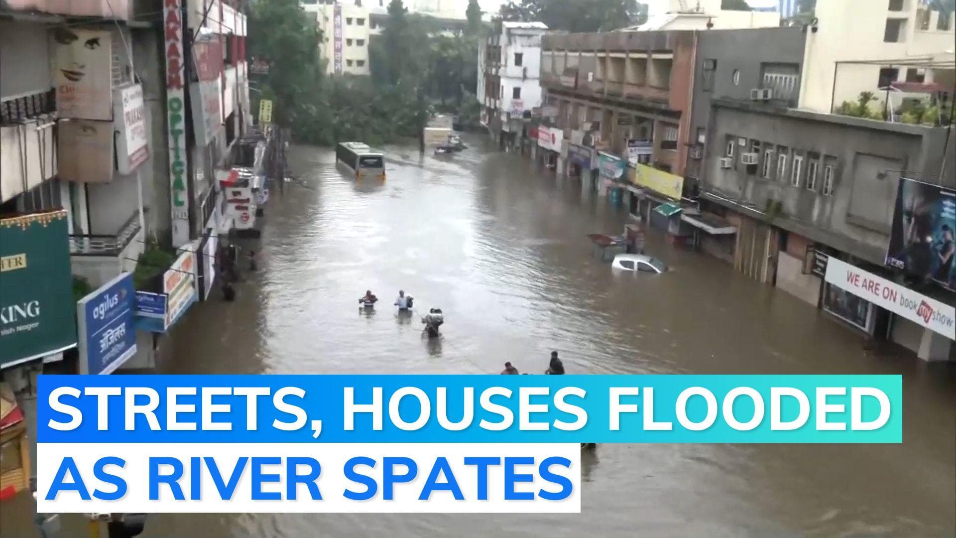 Low-lying areas inundated after overnight thunderous downpour lashes Nagpur