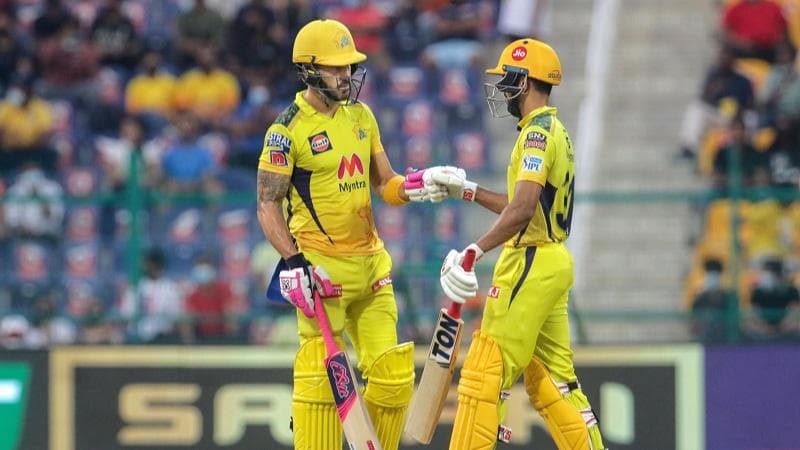 IPL 2021: Gaikwad & Faf du Plessis' super show keep CSK's batting woes unexposed