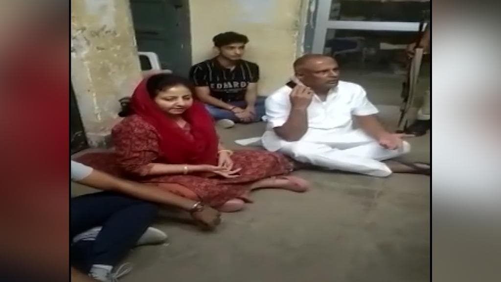 Video of Cong MLA, husband creating ruckus at police station goes viral