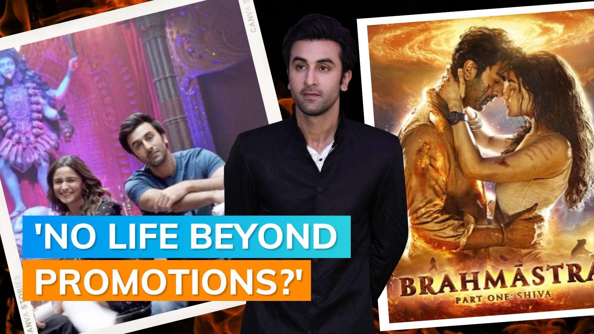 Ranbir Kapoor is 'done with Brahmastra promotions', says Alia Bhatt lost her voice singing 'Kesariya'