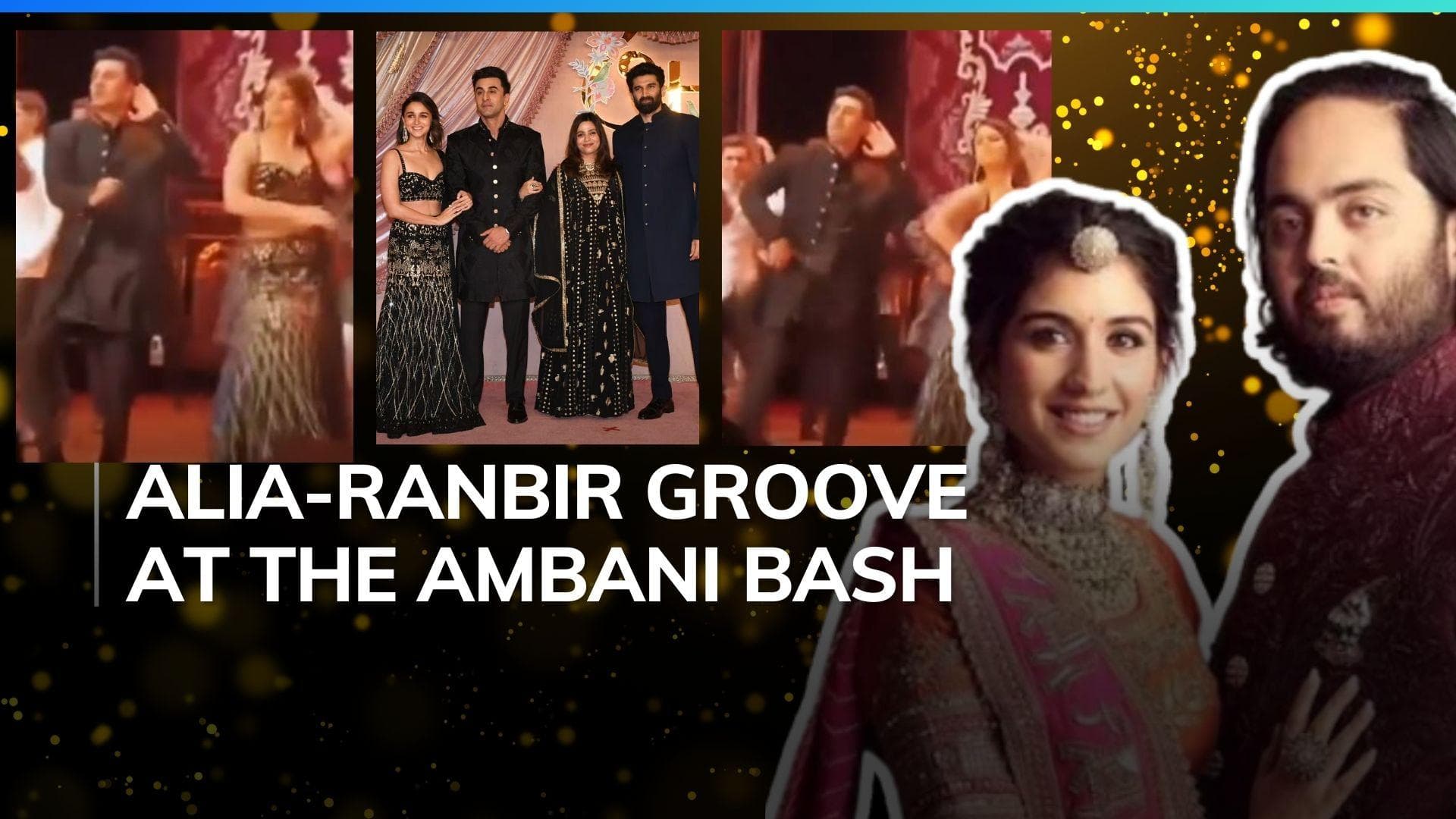 Alia Bhatt and Ranbir Kapoor's 'thumkas' steal the show at Radhika-Anant's sangeet ceremony, watch 