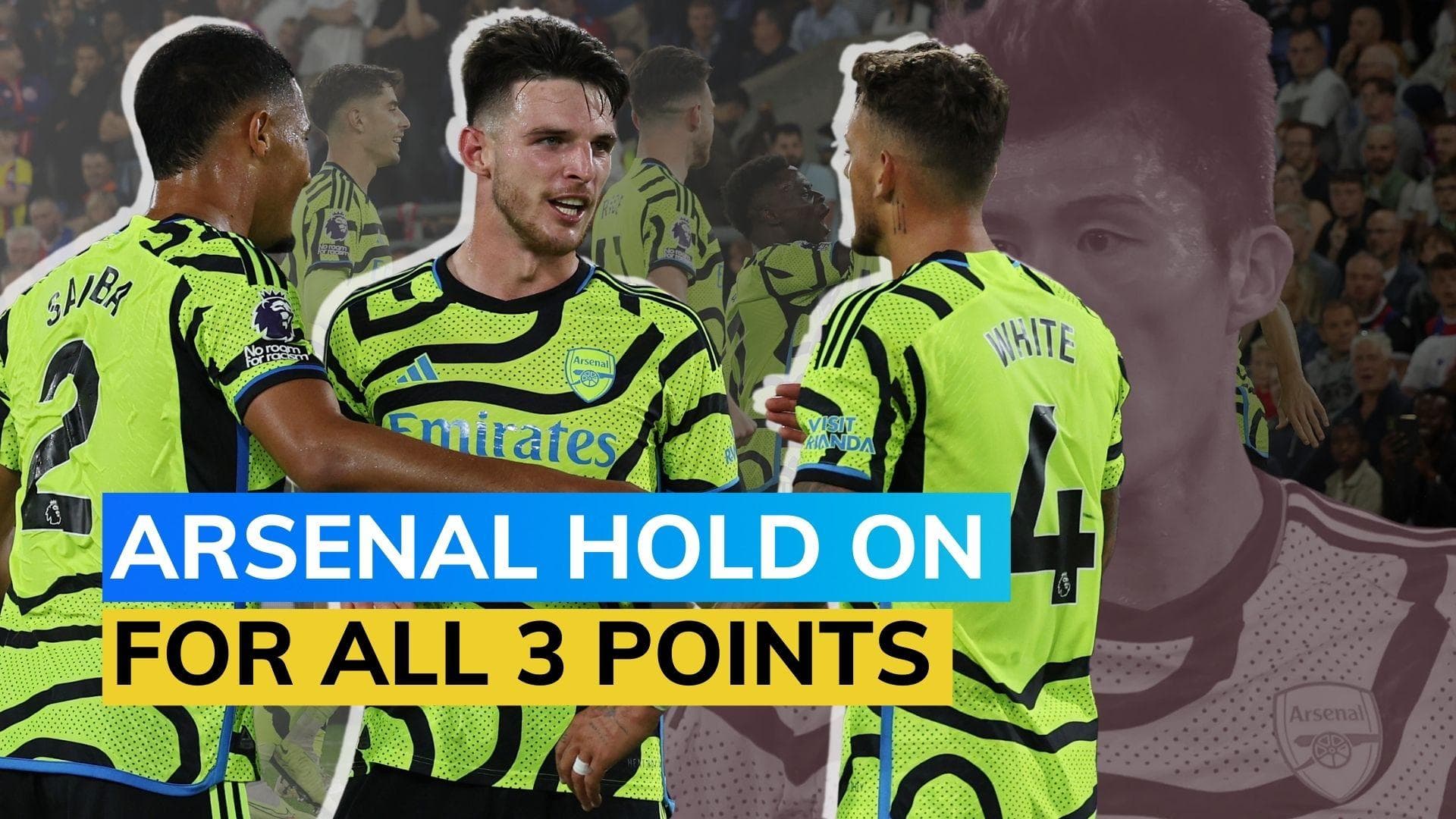 Arsenal overcome Crystal Palace after Takehiro Tomiyasu's red card