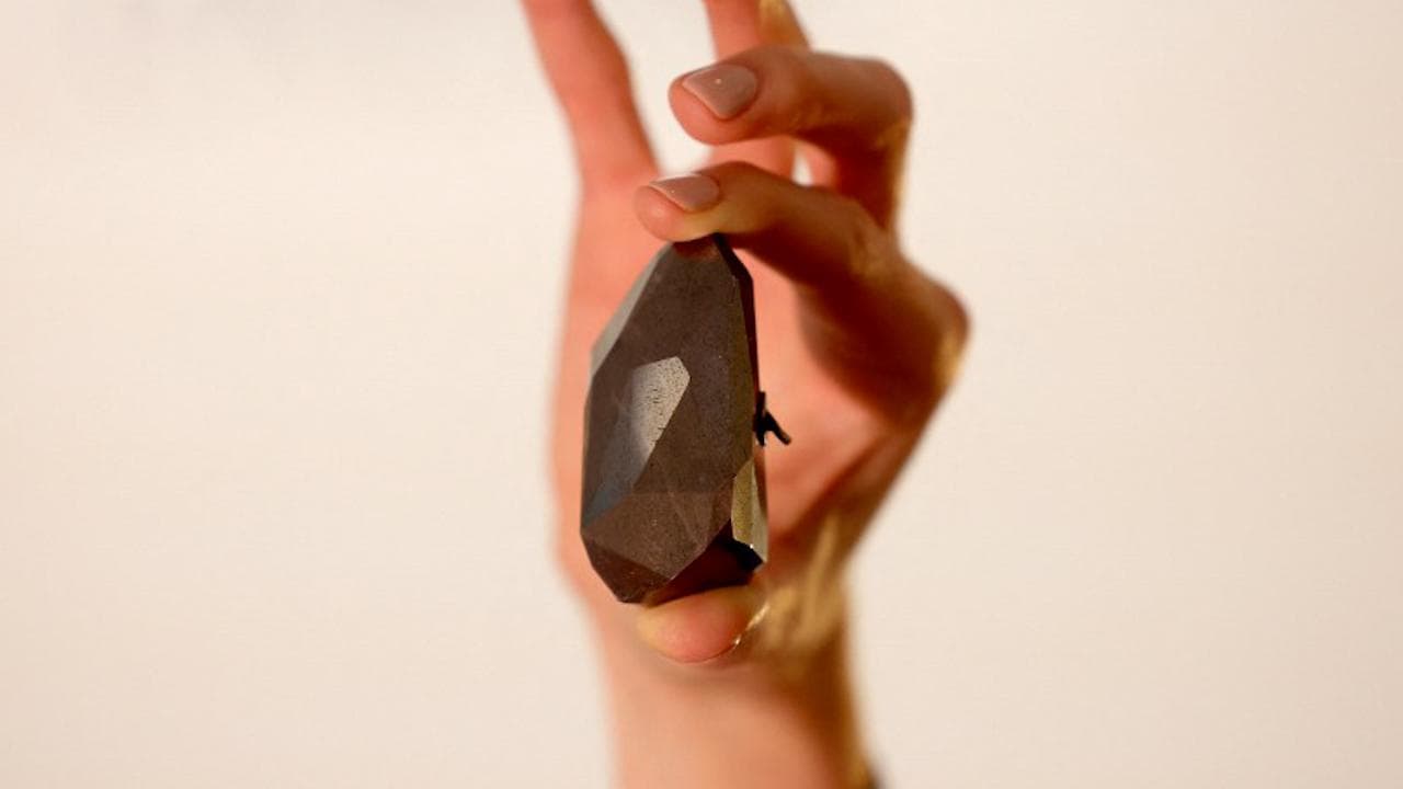 Out of this world: before auction 555.55-carat black diamond reaches Dubai, there's cryptocurrency twist