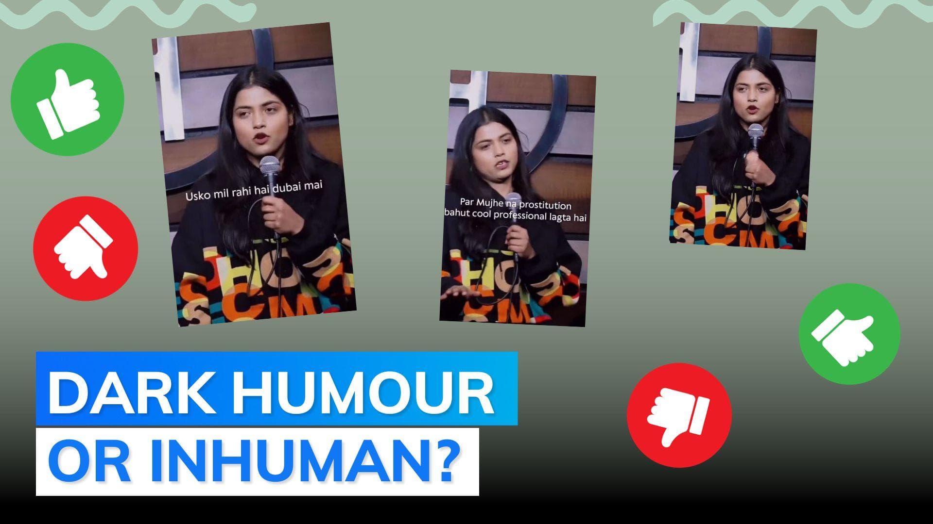 Comedian Vidushi Swaroop's set on 'prostitution' leaves internet users divided