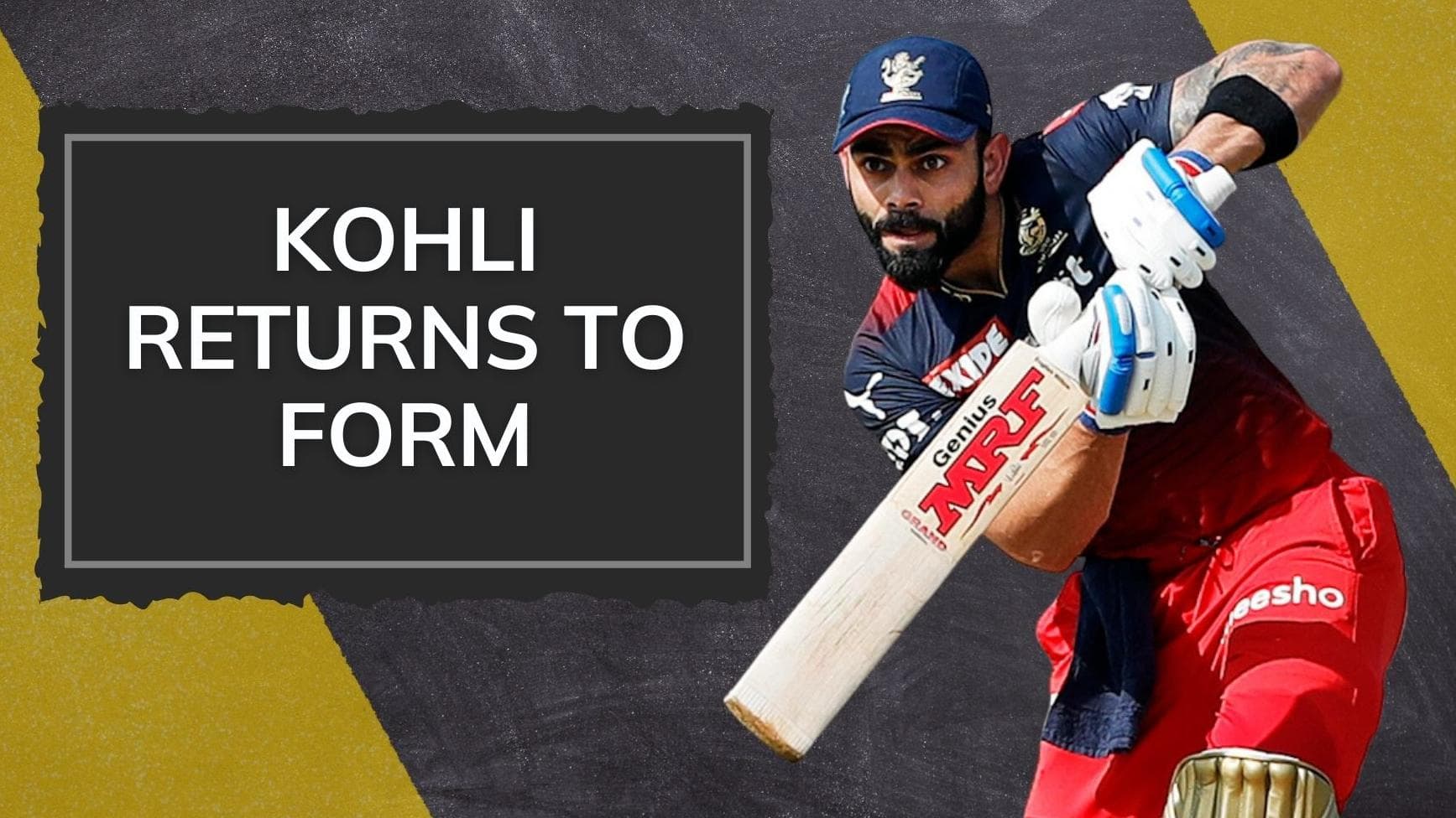 IPL 2022, RCB vs GT: Virat Kohli returns to form with a half-century