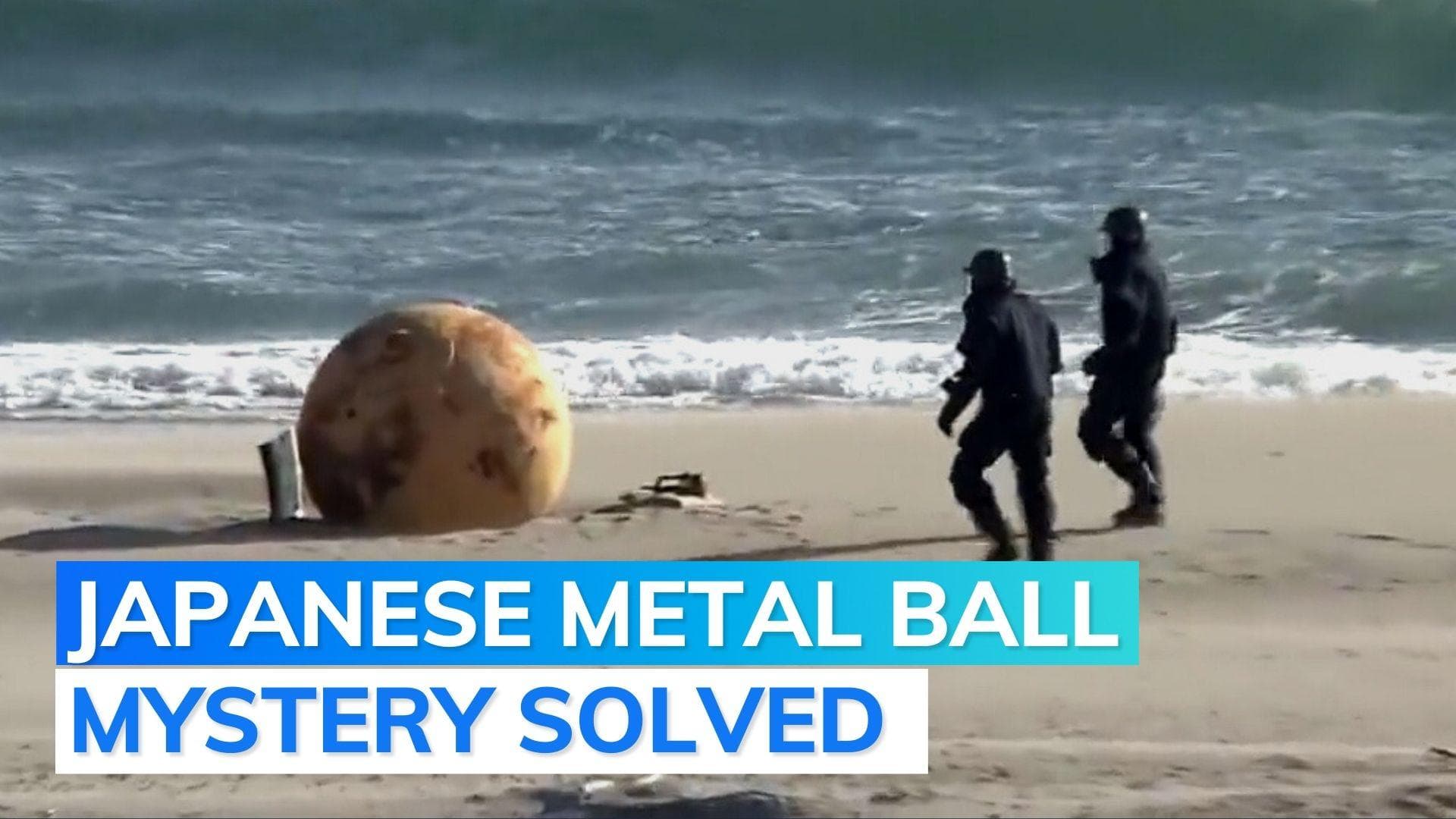 White metal ball found on Japanese beach is not a spy balloon: reports