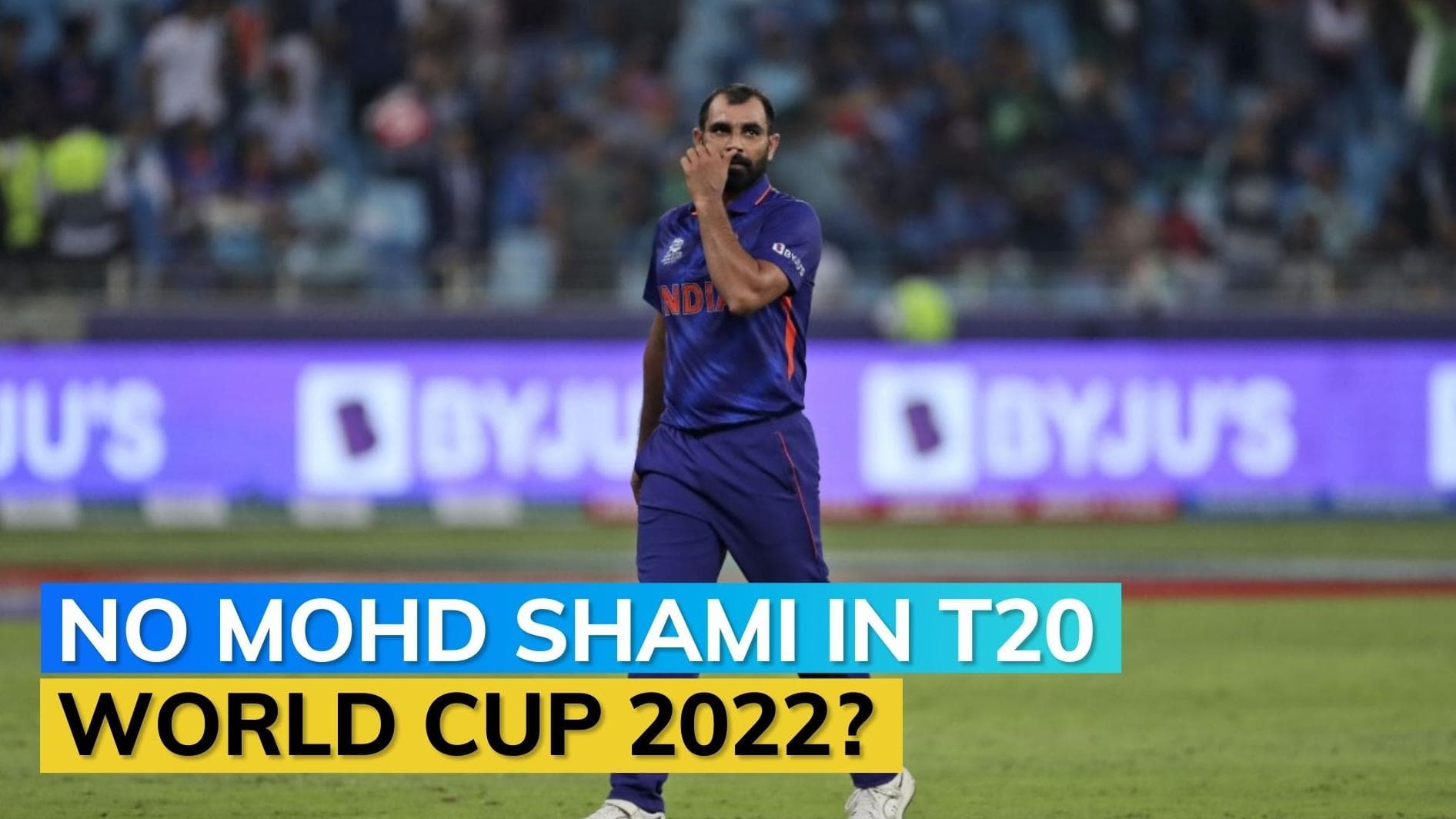 Ashish Nehra's big comment on Mohd Shami's place in World T20 squad