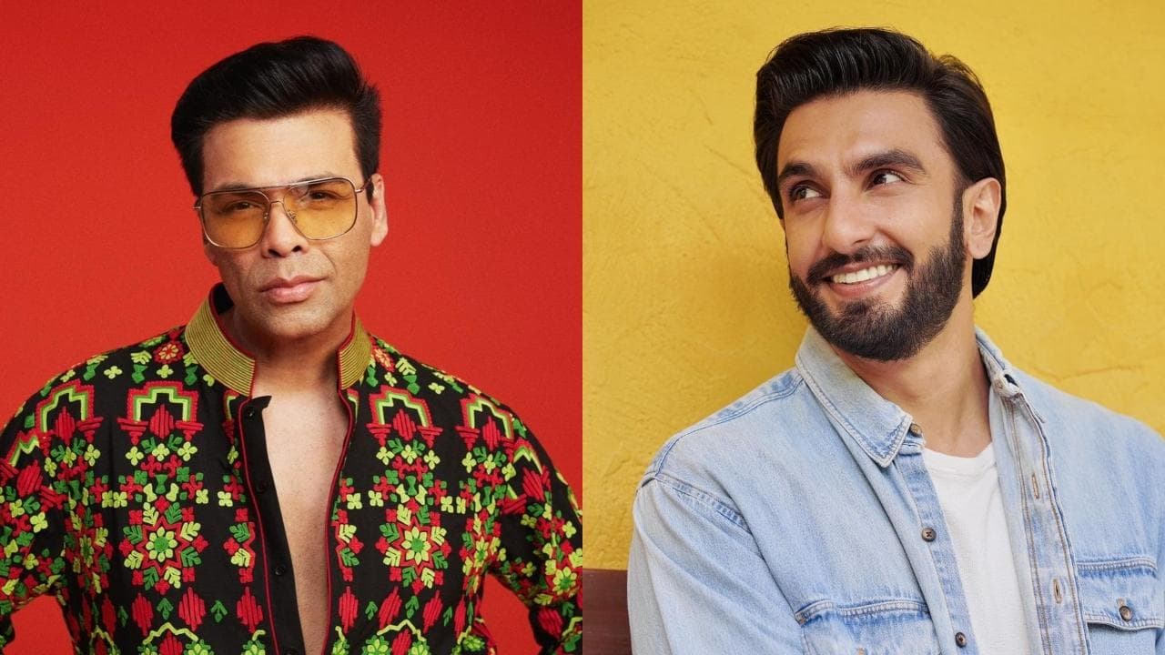 Karan Johar ने शेयर किया फ्लाइट में बैठे Ranveer Singh का वीडियो, फैंस बोले- Air Hostess की ड्रेस मांग ली
