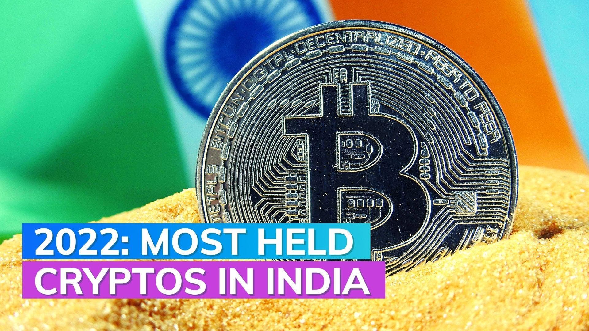 Year ender 2022: these coins are the most held cryptos in India