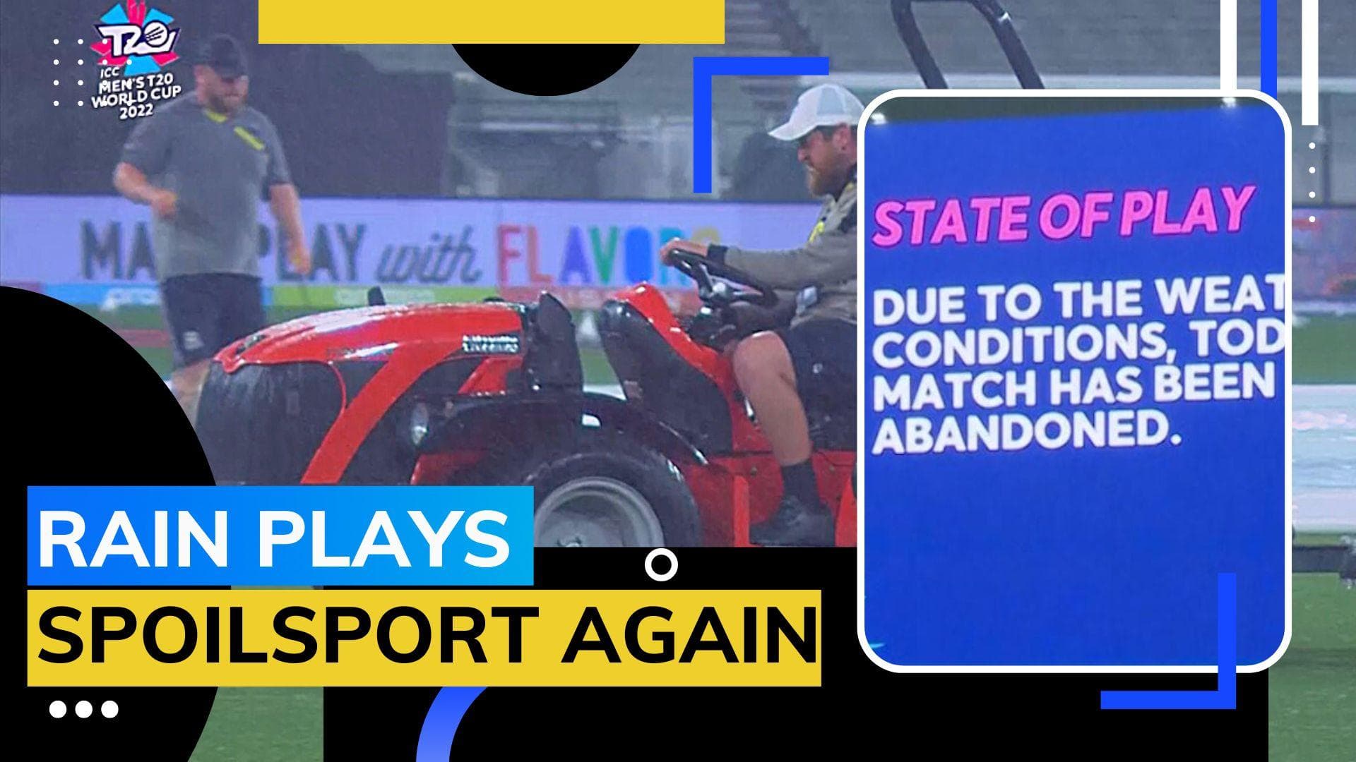 T20 World Cup: New Zealand vs Afghanistan washed out without a ball being bowled