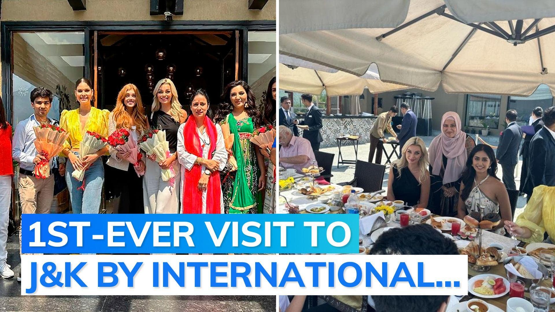 Kashmir: Miss World Karolina Bielawska tours Srinagar ahead of 2023 pageant