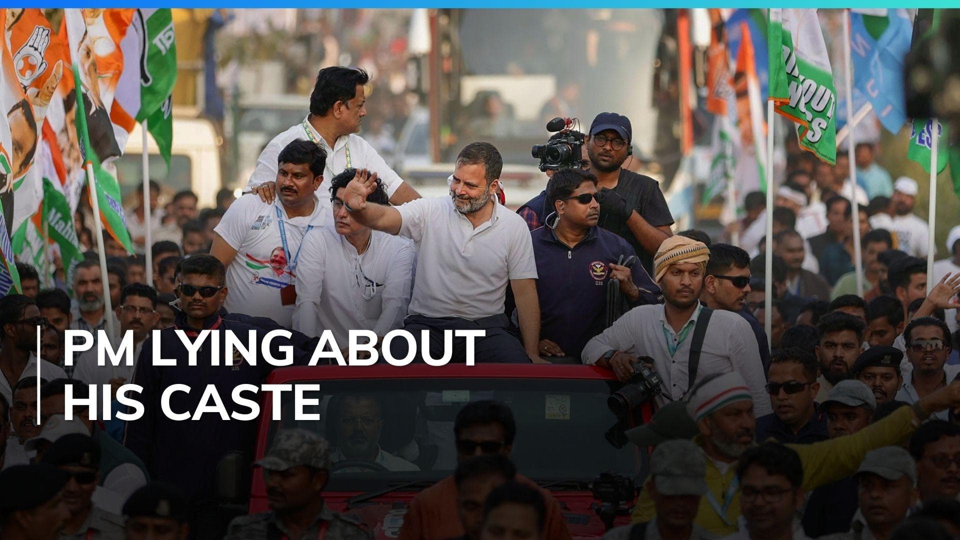 PM Modi wasn't born into OBC category, misleading everyone: Rahul Gandhi 