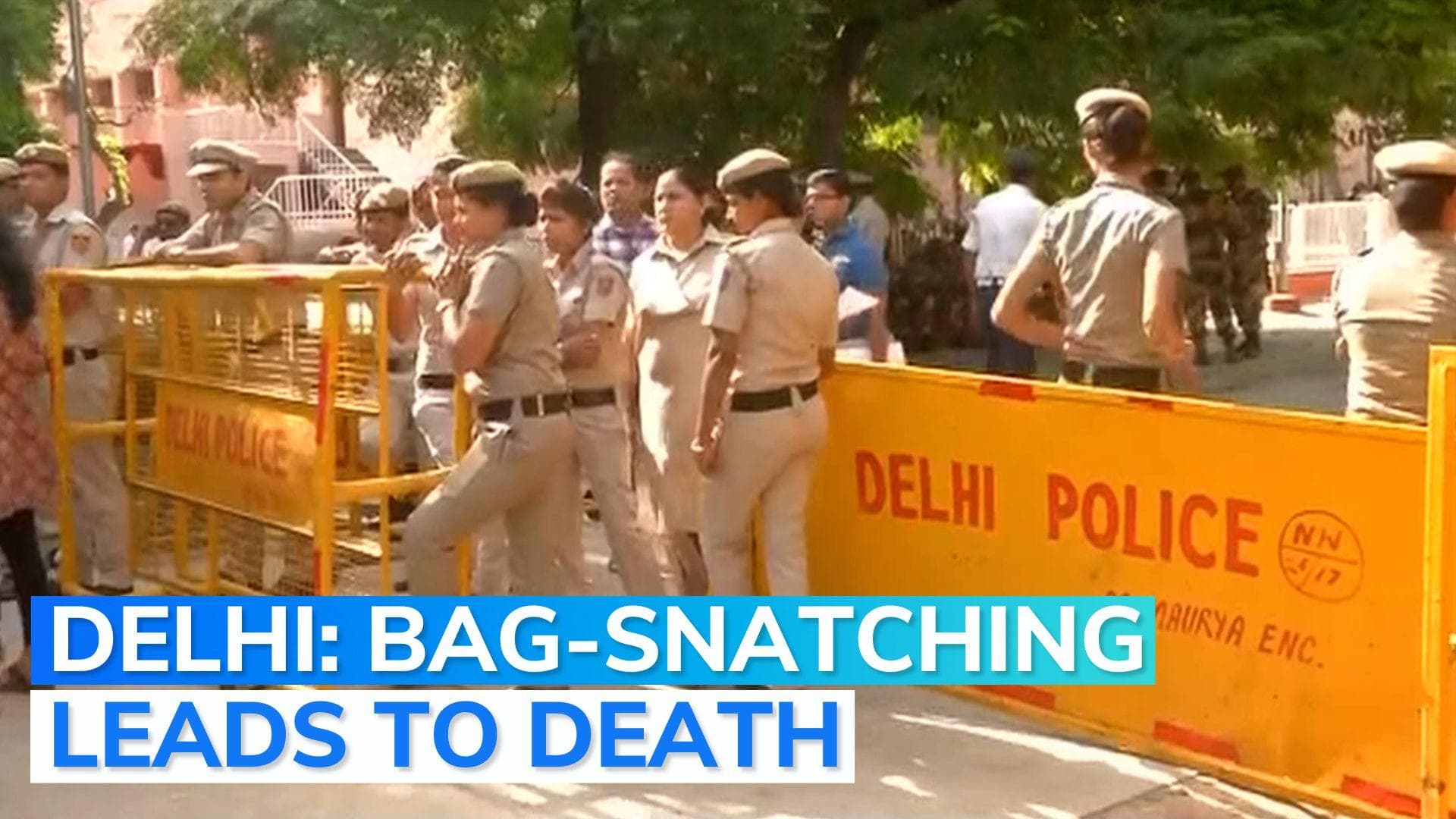 Delhi: Woman dies after fighting bag snatchers, falling off e-rickshaw