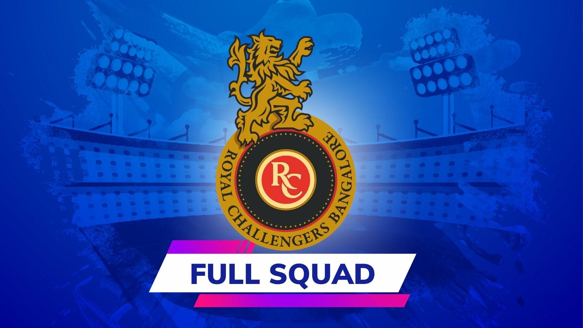 Royal Challengers Bangalore full squad, players' salary, biggest buys in IPL 2023 auction