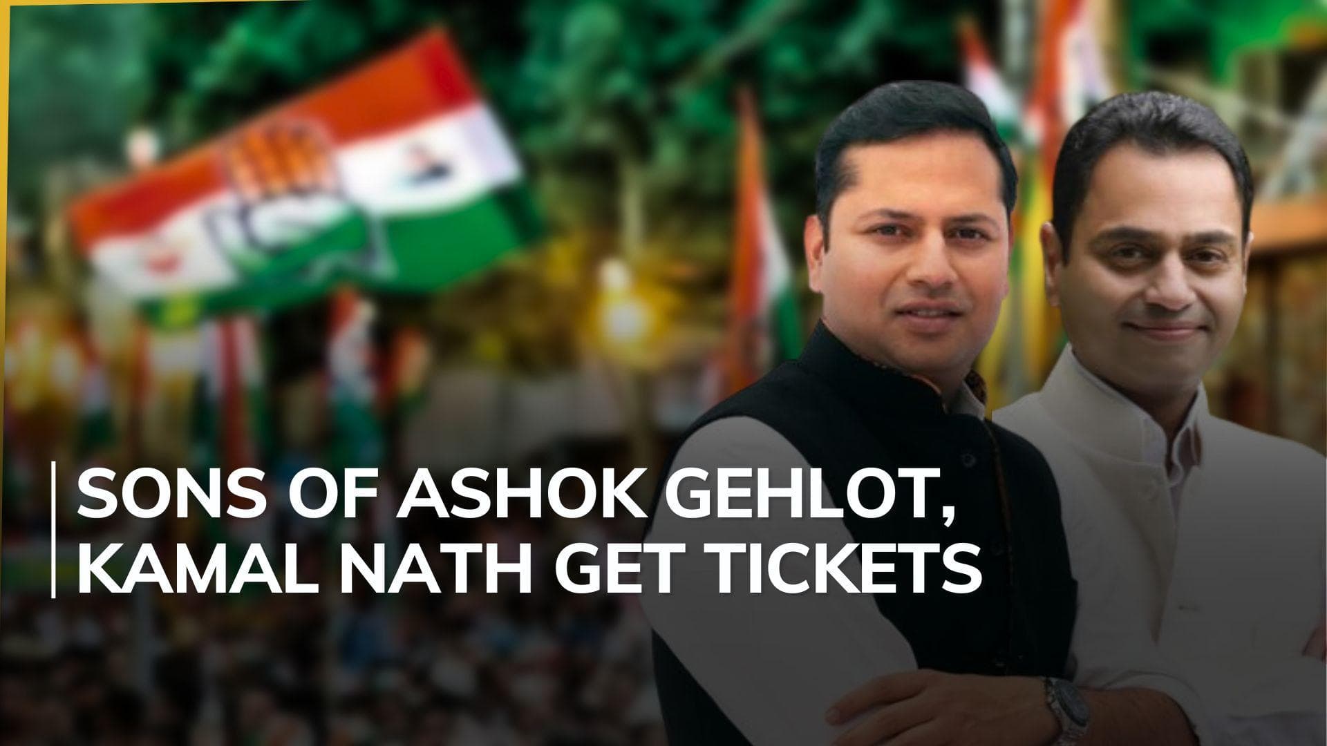 Congress 2nd Lok Sabha candidate list: Nakul Nath, Vaibhav Gehlot fielded