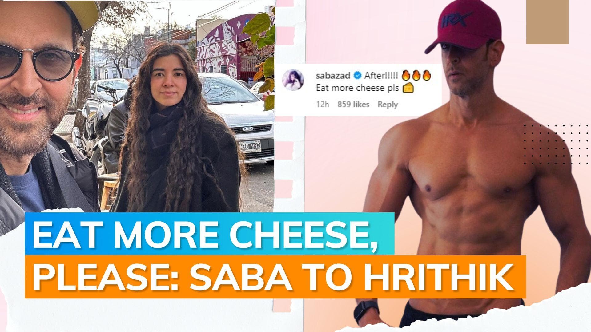 Hrithik Roshan flaunts his toned physique in shirtless pics; sets the internet ablaze