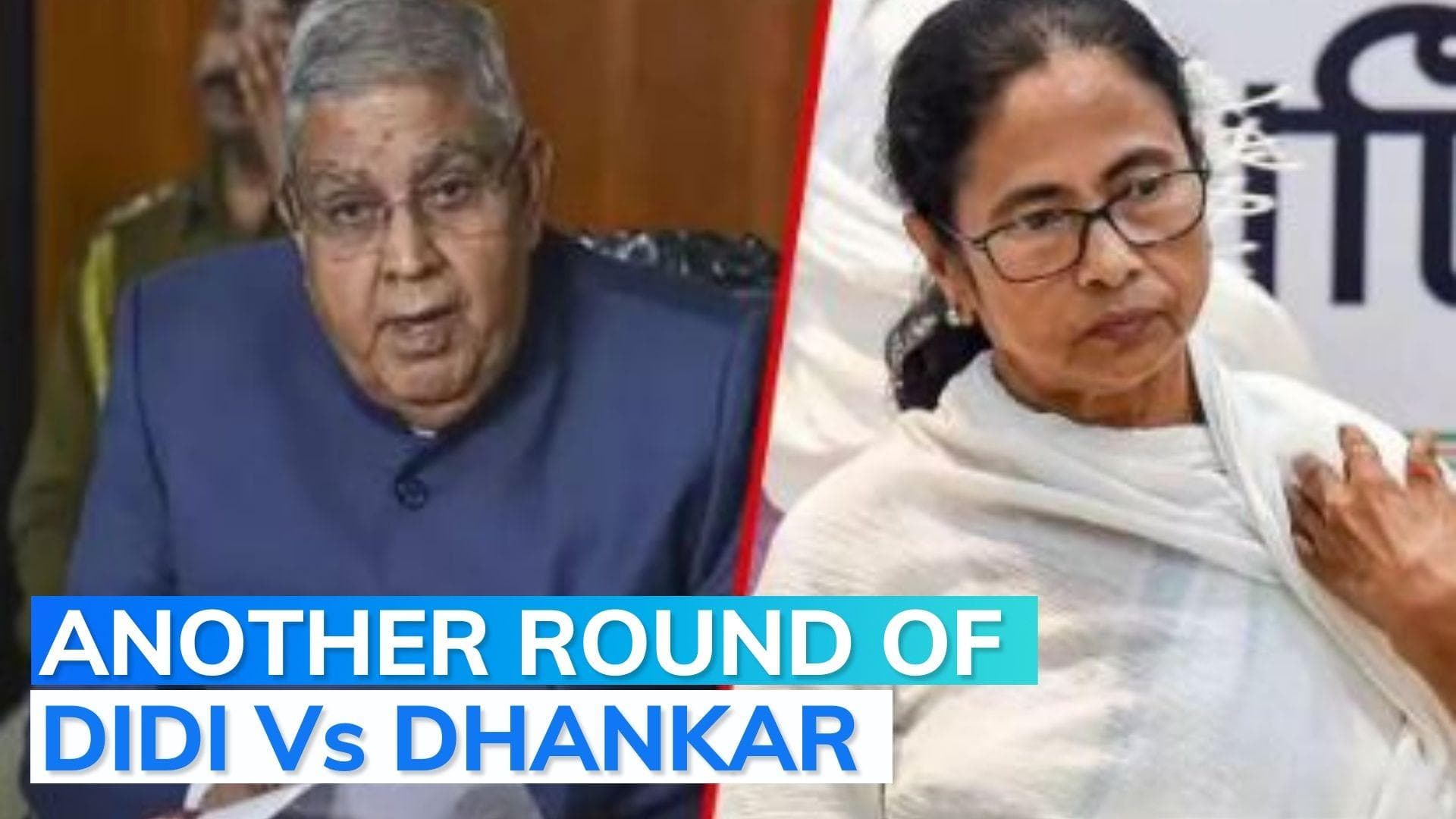 Bengal: Governor Dhankhar triggers fresh storm, appoints Rabindra Bharati University VC