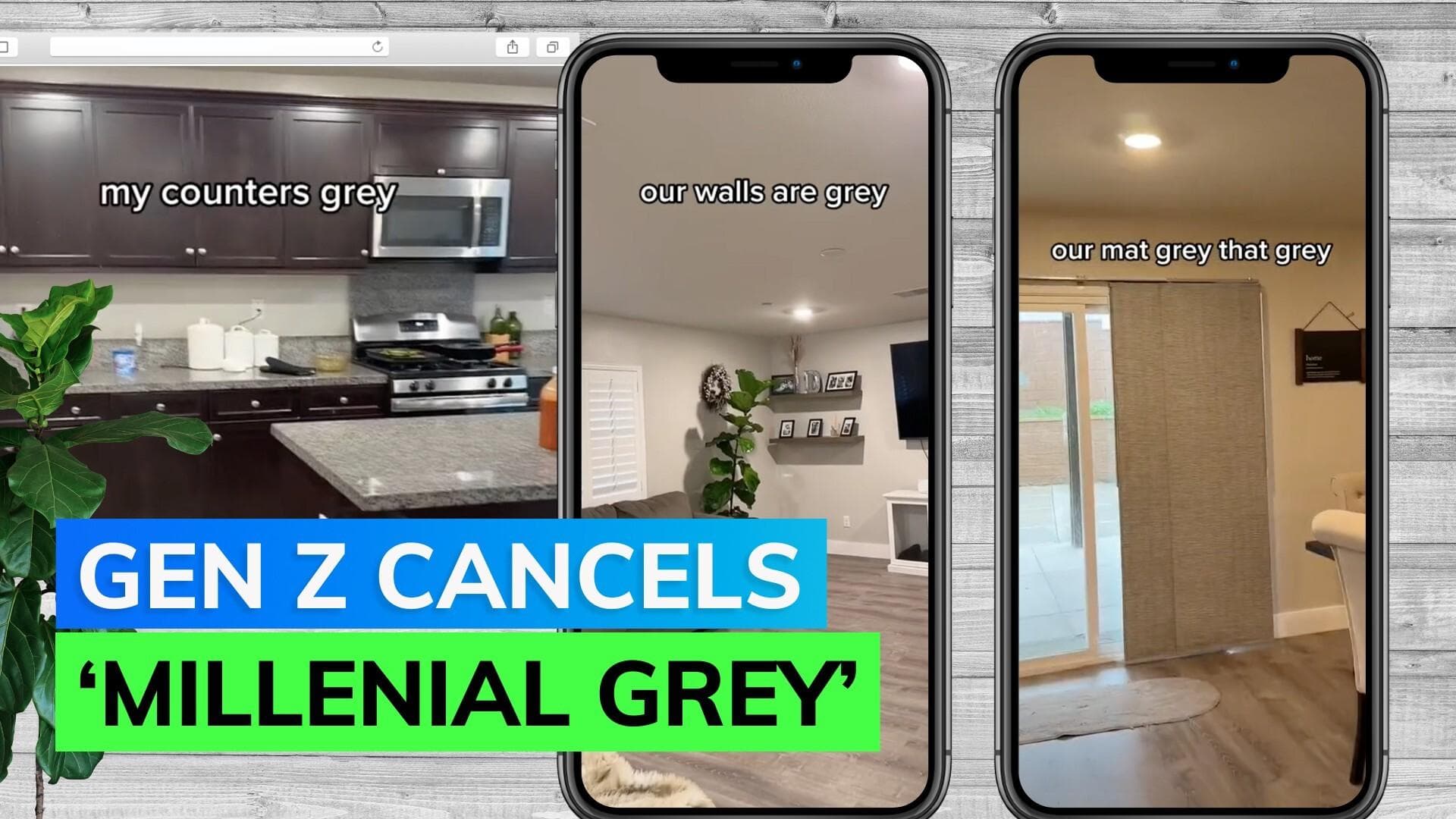 Gen Zers are mocking millennials for overusing grey colour in their homes