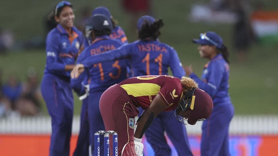 Women’s ODI World Cup: Smriti Mandhana, Harmanpreet steer India to a thumping 155 run win vs West Indies