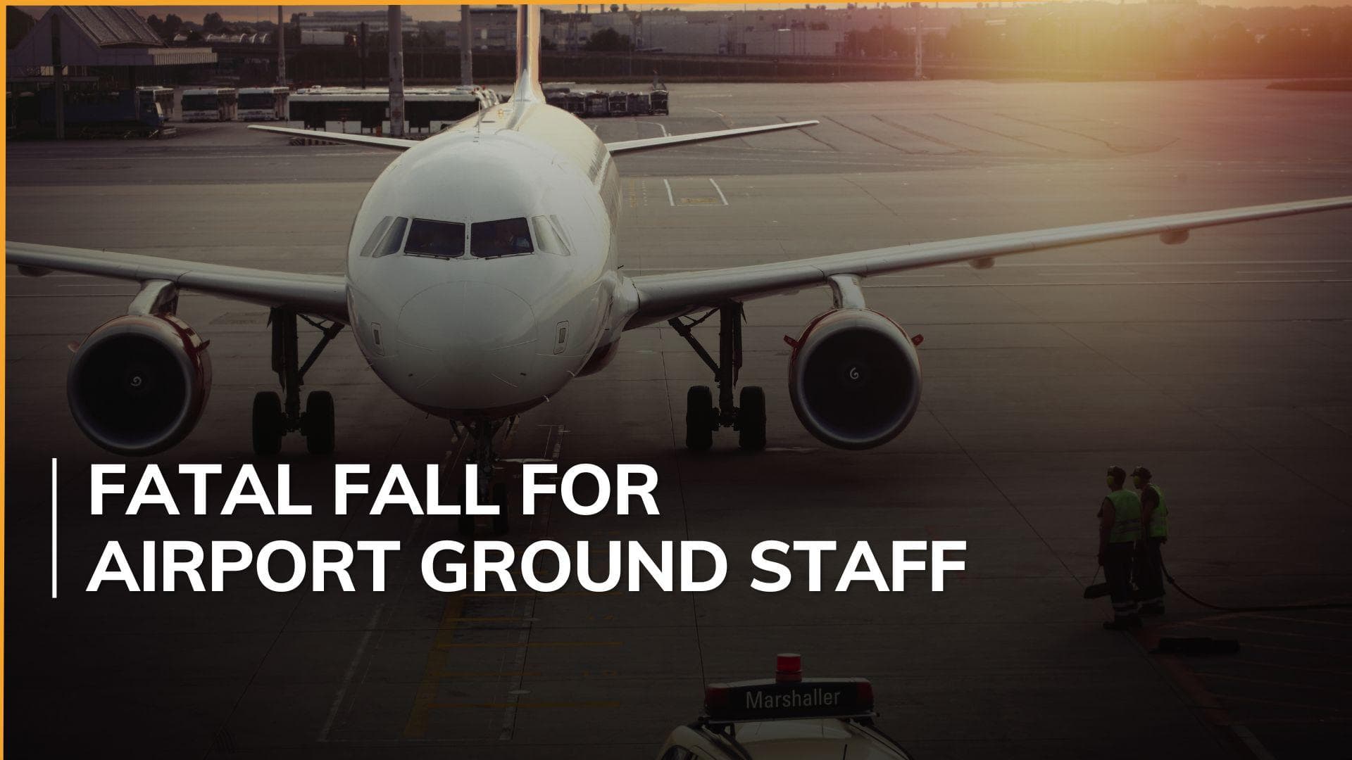 Man falls from tow-truck at Hong Kong airport, dies after being run over by plane