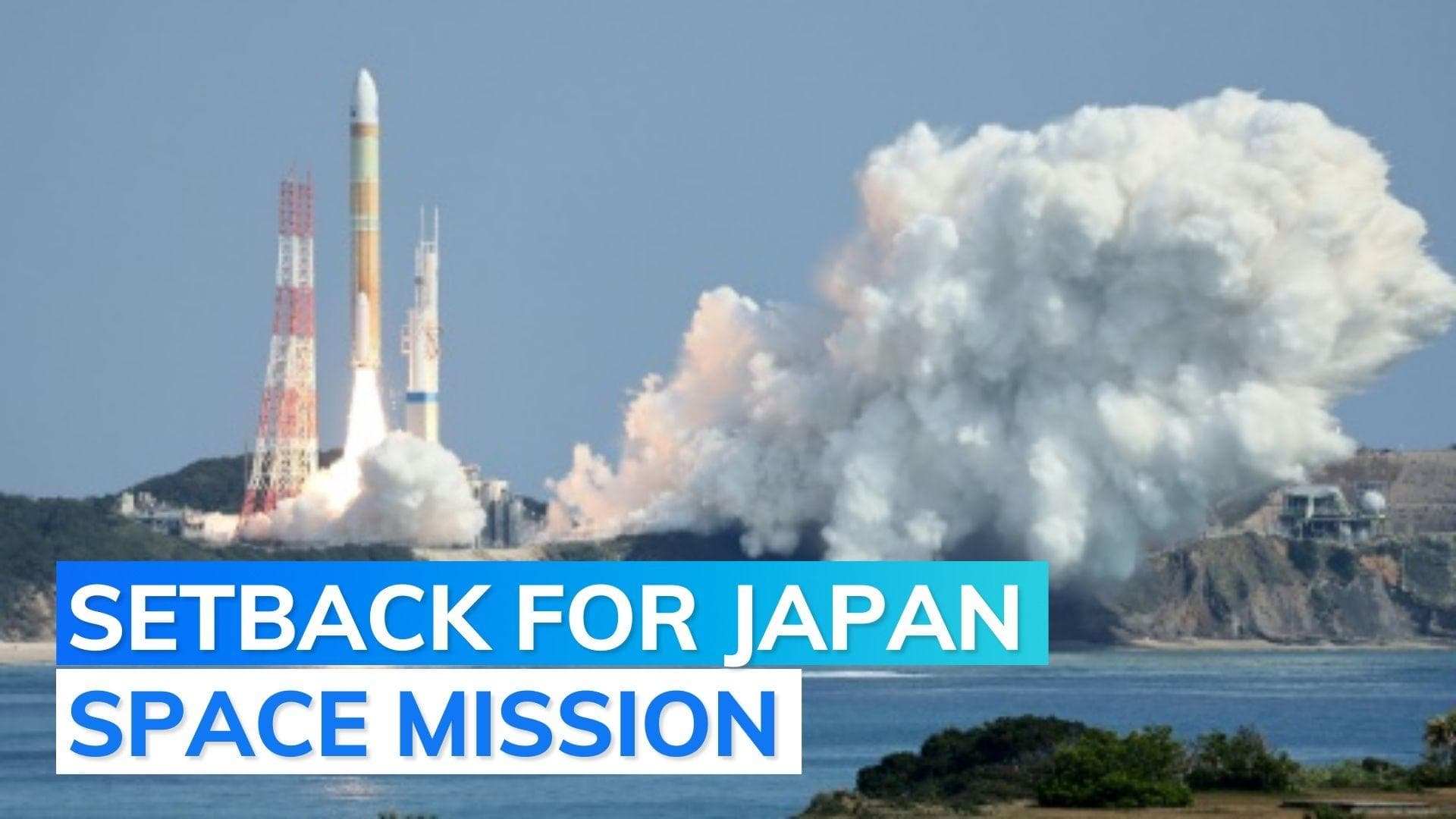 Japan destroys new space rocket mid-flight after engine failure