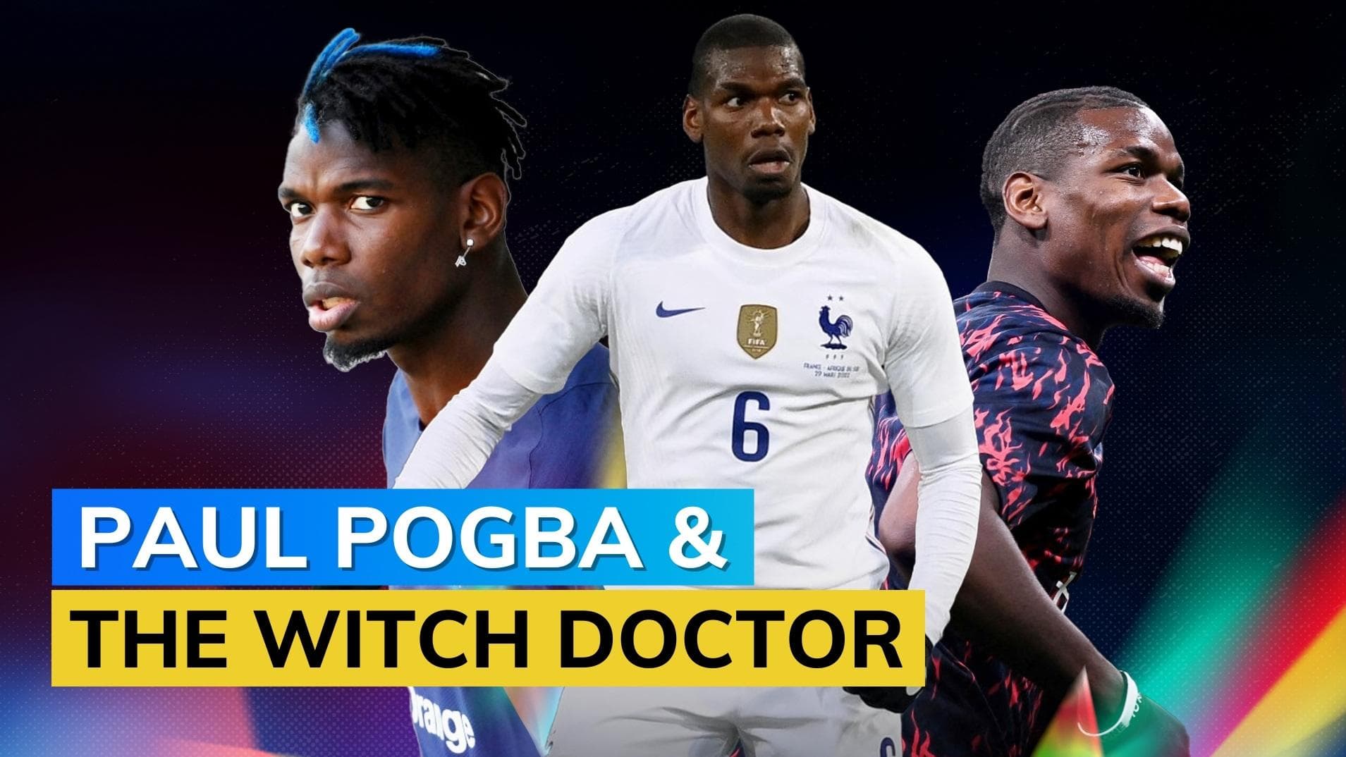 Paul Pogba denies hiring witch doctor to cast spells on Kylian Mbappe